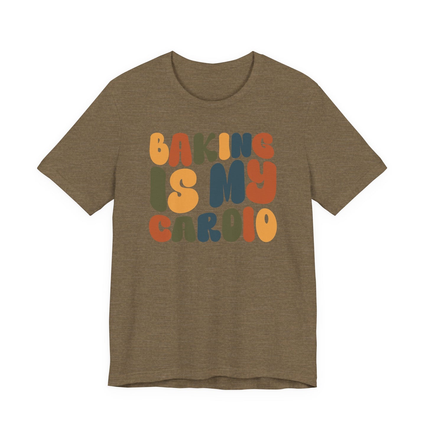 “Baking Is My Cardio” Thanksgiving Tee – The Ultimate Holiday Favorite