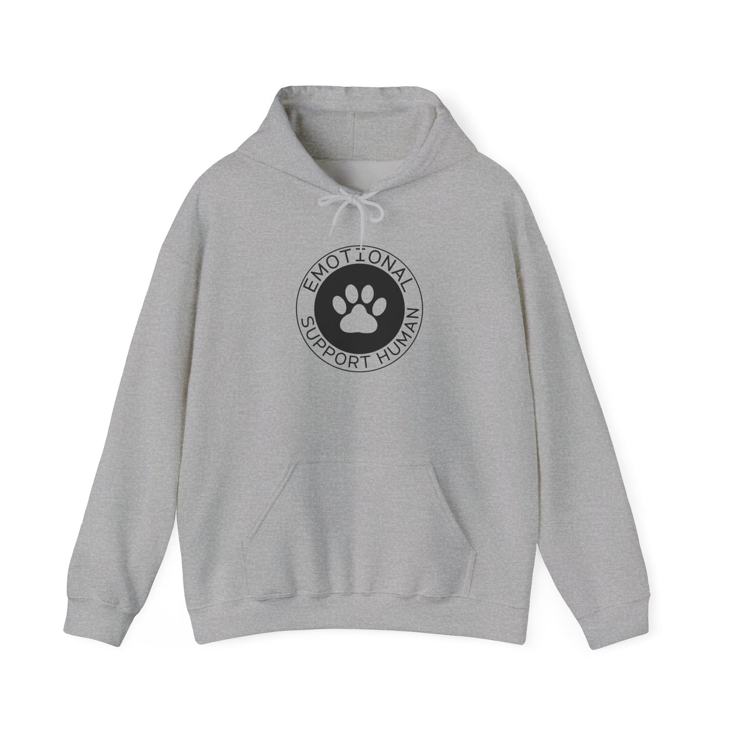 Emotional Support Human Unisex Hoodie – Mental Health Comfort Sweatshirt