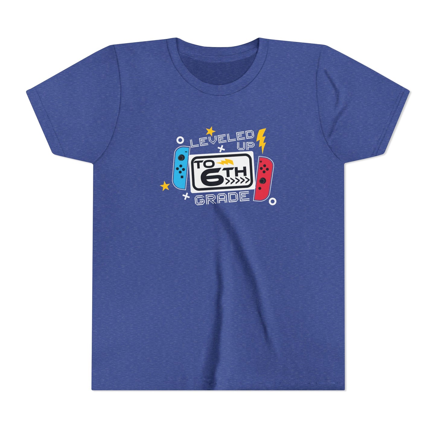 Leveled Up to 6th Grade Youth Tee