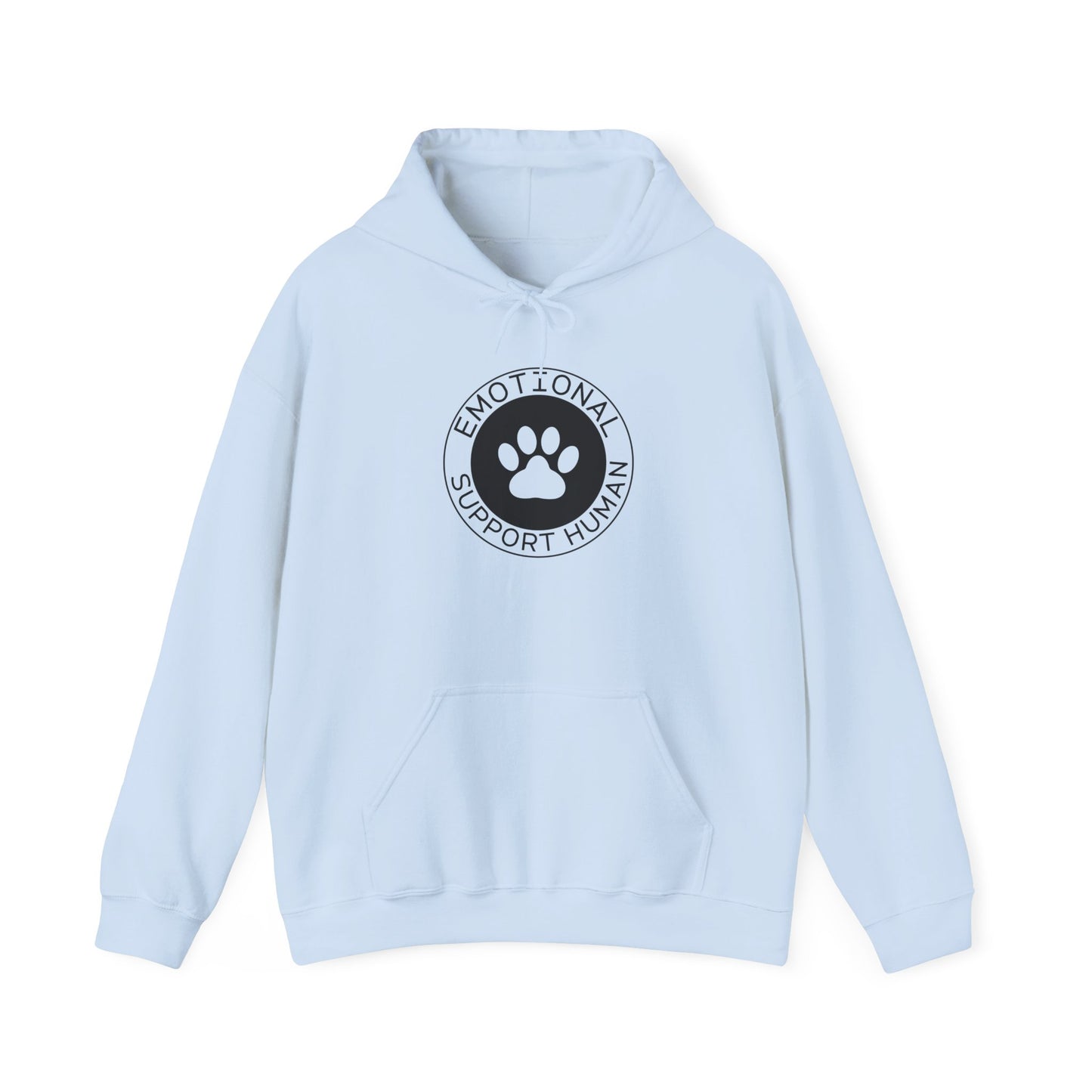 Emotional Support Human Unisex Hoodie – Mental Health Comfort Sweatshirt