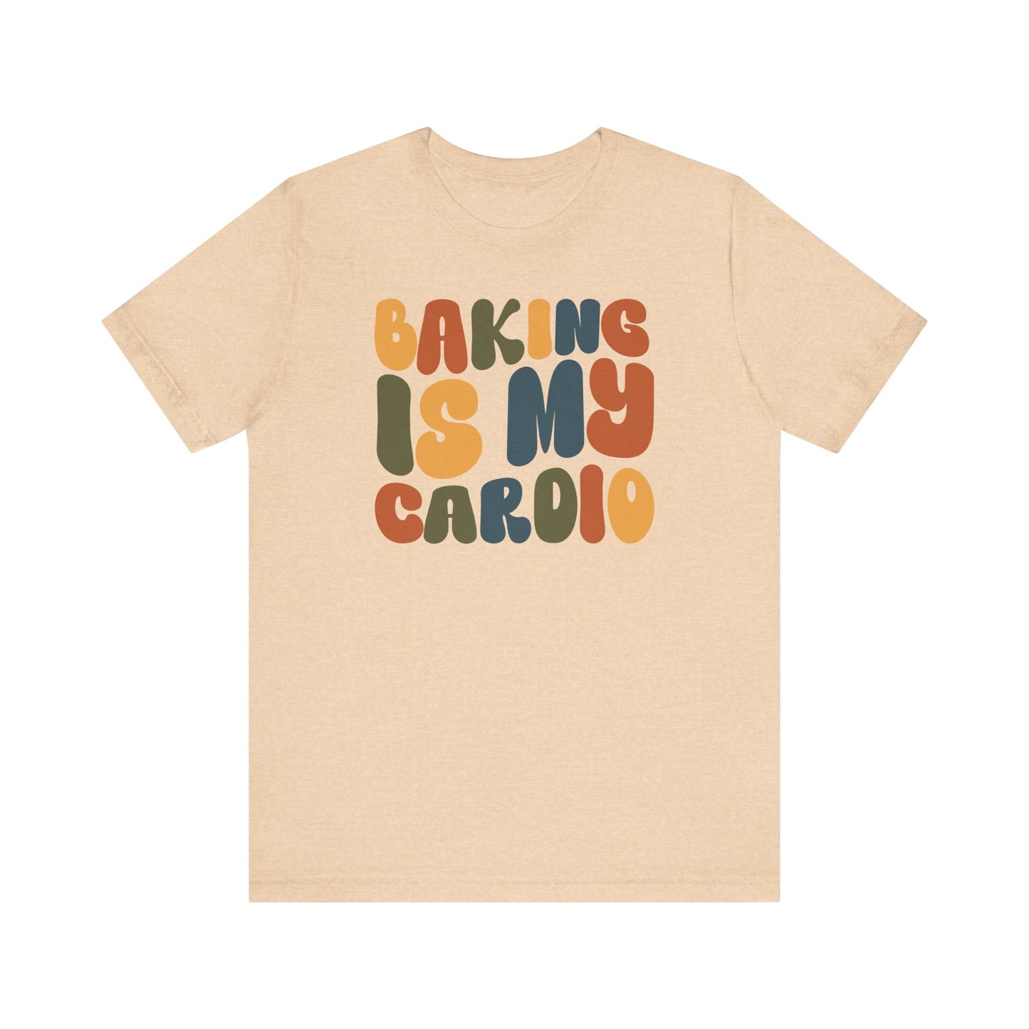 “Baking Is My Cardio” Thanksgiving Tee – The Ultimate Holiday Favorite
