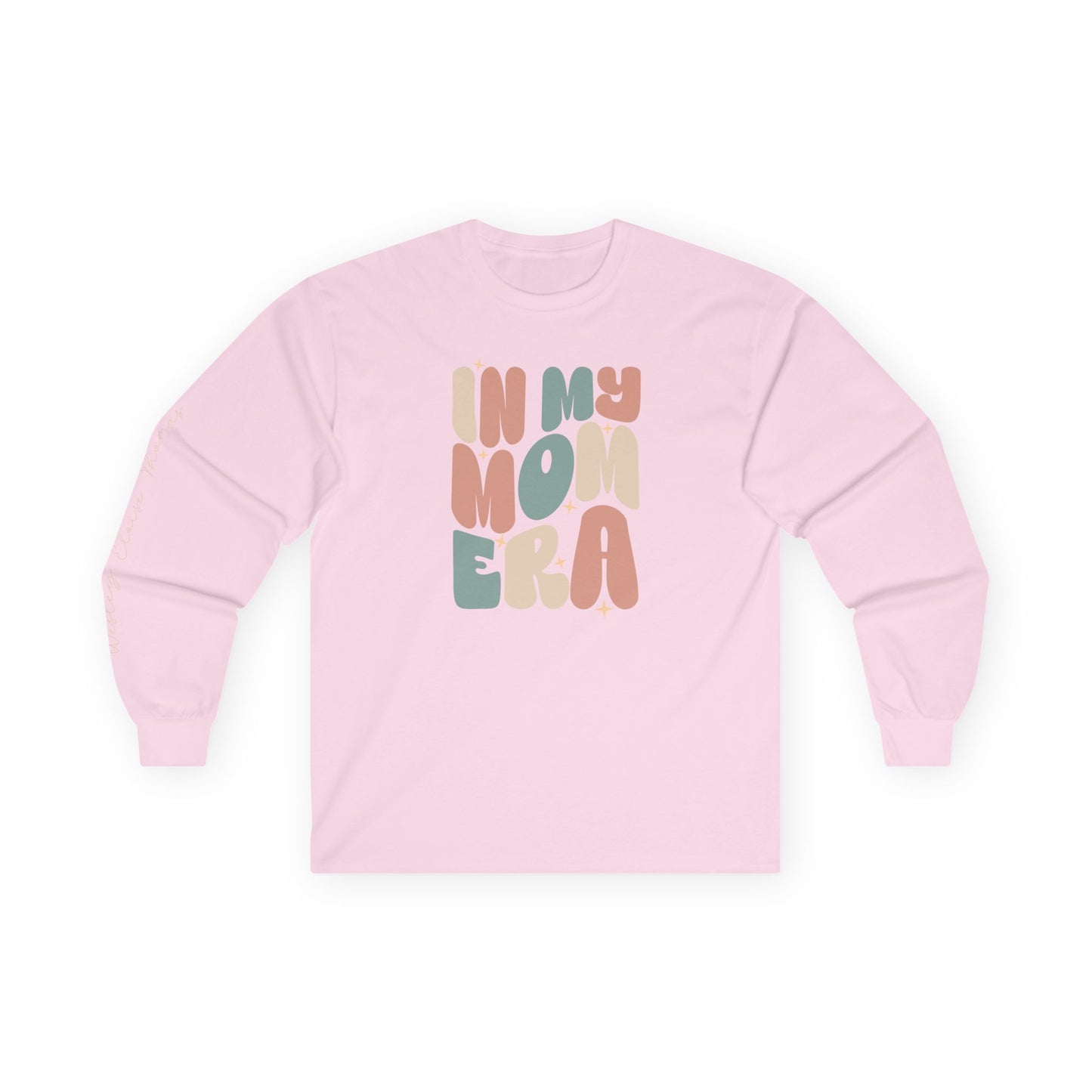 Mom Era Unisex Tee – Personalized Name Sleeve Mother’s Day Gift