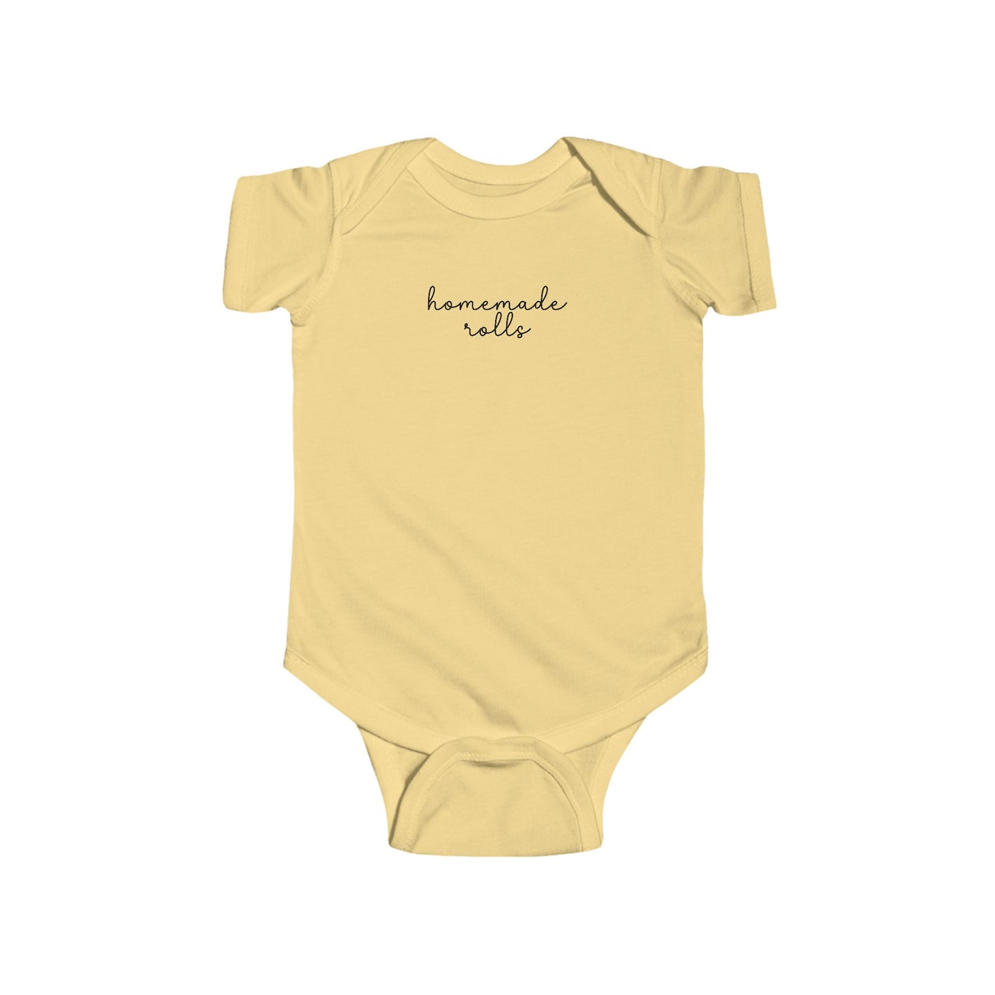 Homemade Rolls Baby Onesie – Funny Thanksgiving Outfit for Babies