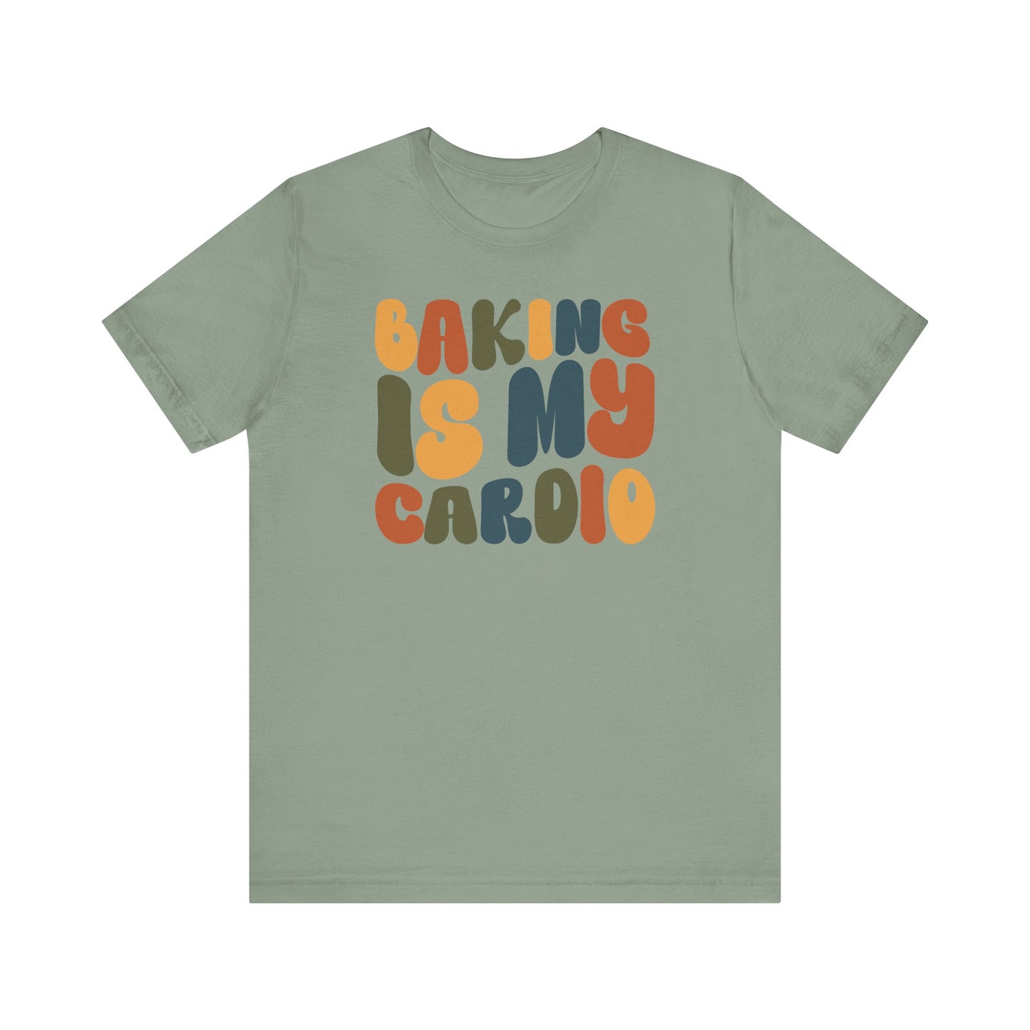 “Baking Is My Cardio” Thanksgiving Tee – The Ultimate Holiday Favorite