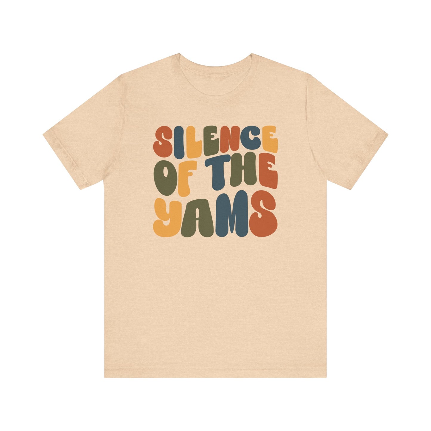 "Silence of the Yams" Thanksgiving Tee – The Holiday Classic You’ll Love