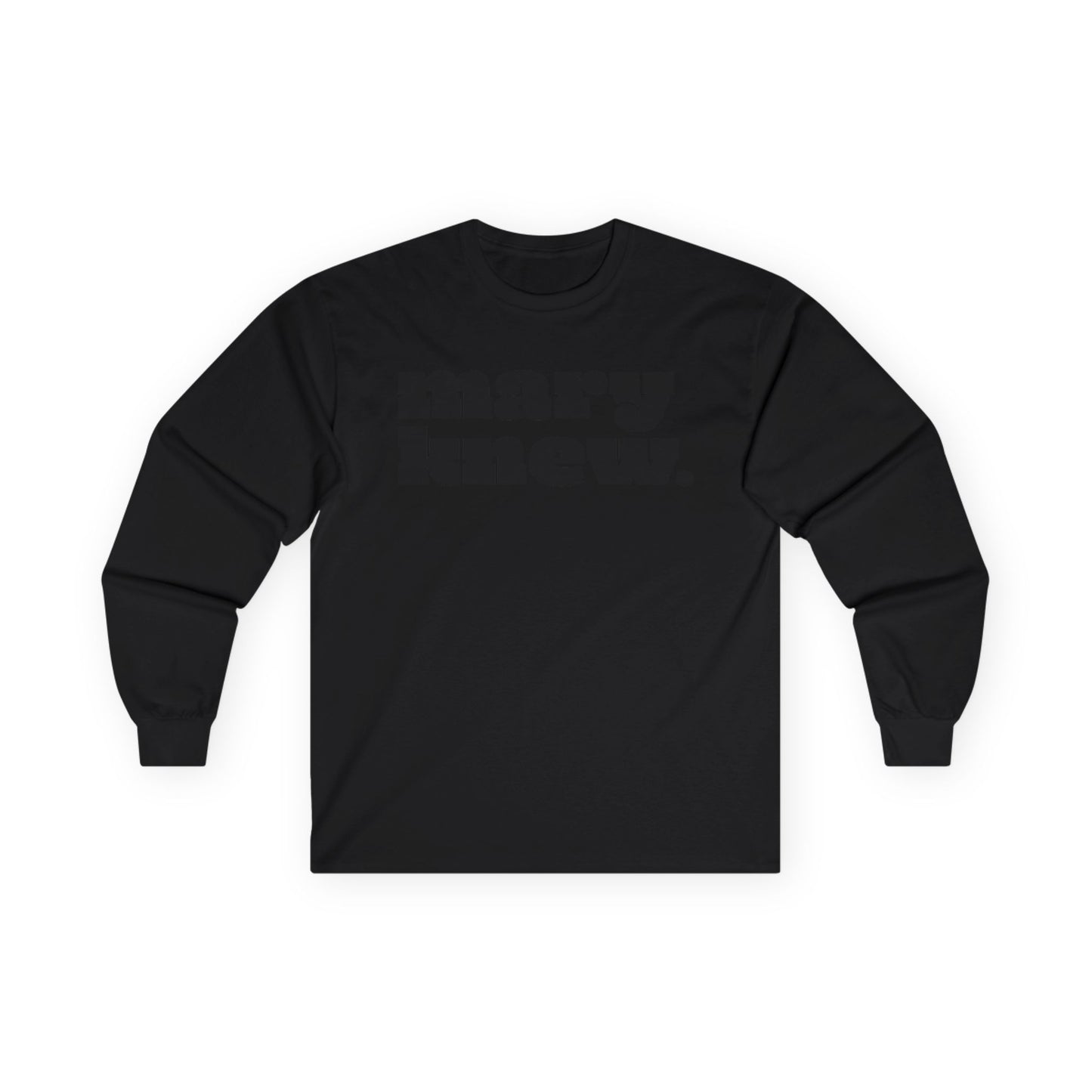 Mary Did You Know? Liturgical Colors Unisex Long Sleeve Tee – Funny & Faithful