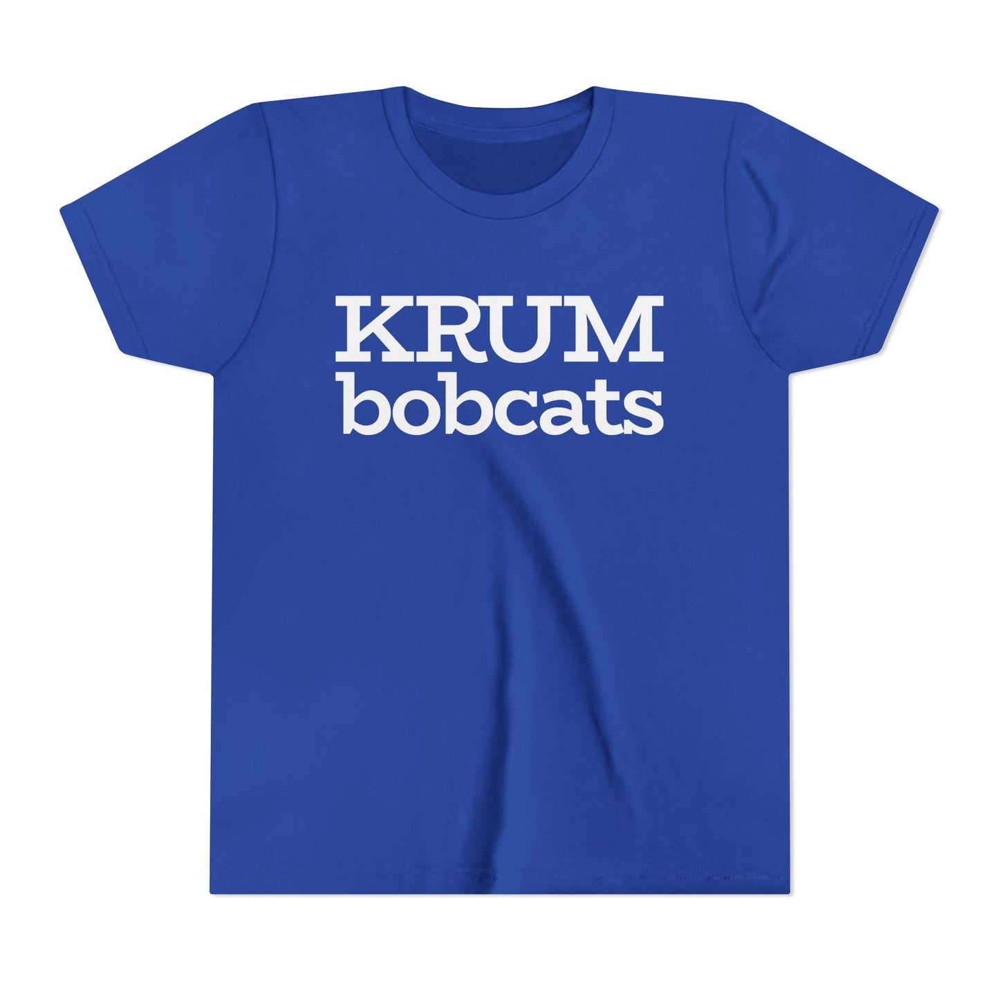 Krum Bobcats Youth Shirt Unisex Tee