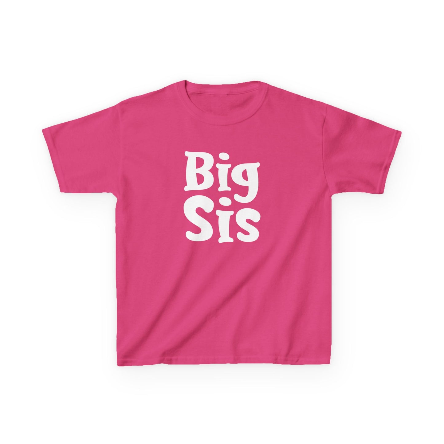 Big Sister T-Shirt – Kids Heavy Cotton Tee