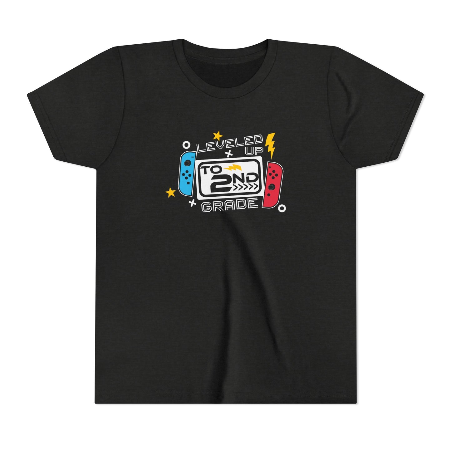 Leveled Up to 2nd Grade Youth T-shirt