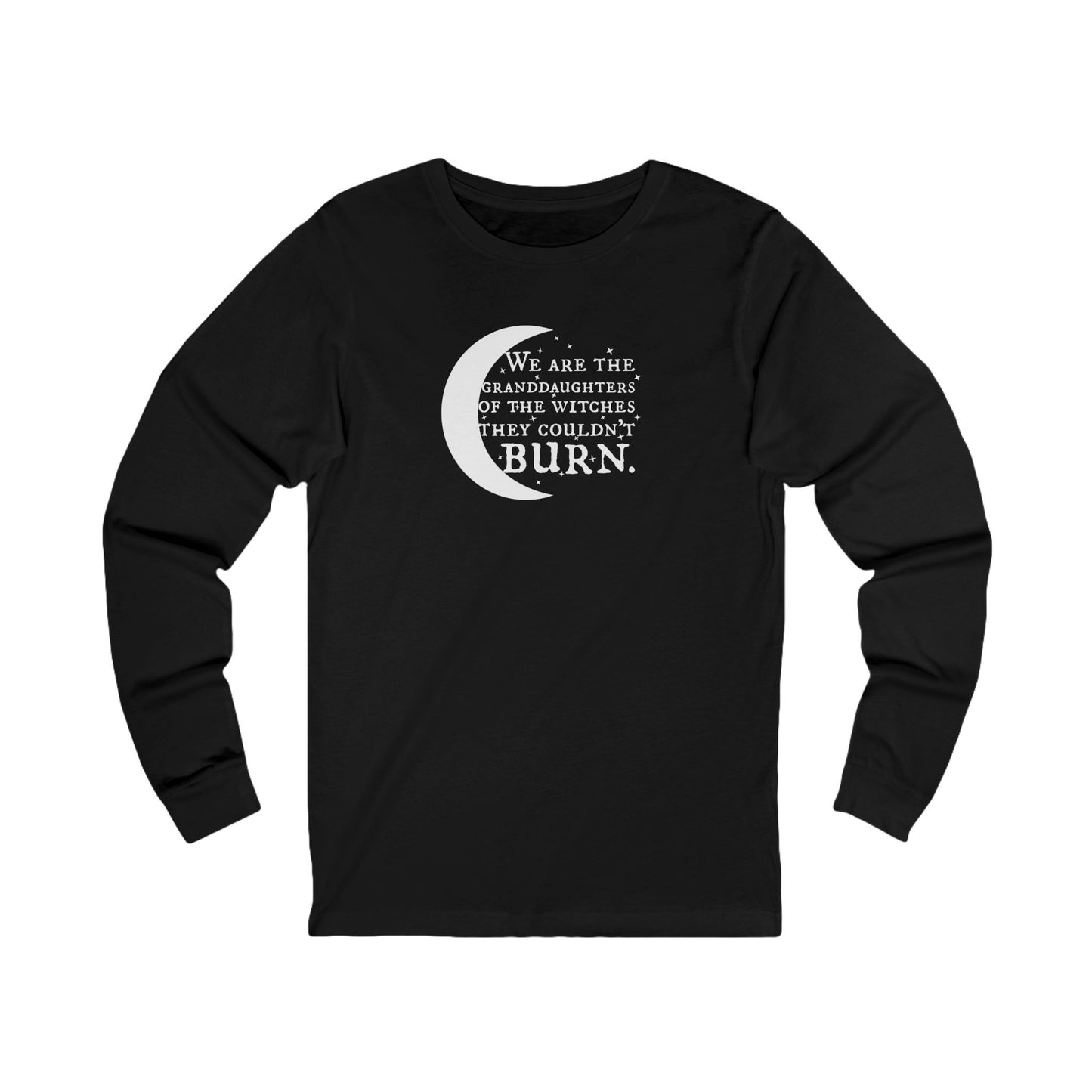 Long Sleeve Tee - Granddaughters of the Witches Feminism Halloween Spooky Shirt
