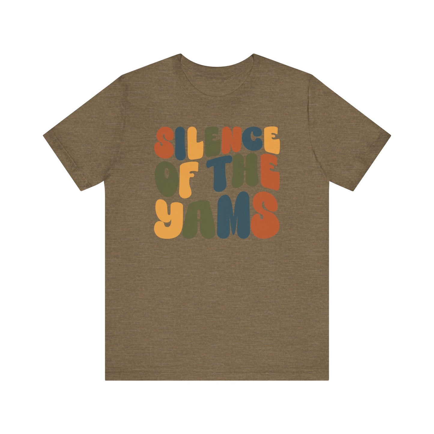 "Silence of the Yams" Thanksgiving Tee – The Holiday Classic You’ll Love
