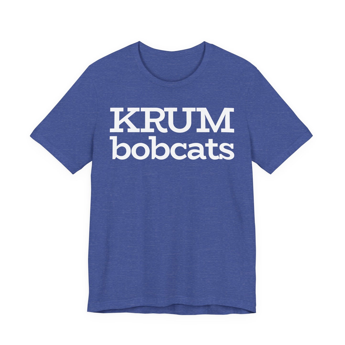 Krum Bobcats Adult Shirt Unisex Tee