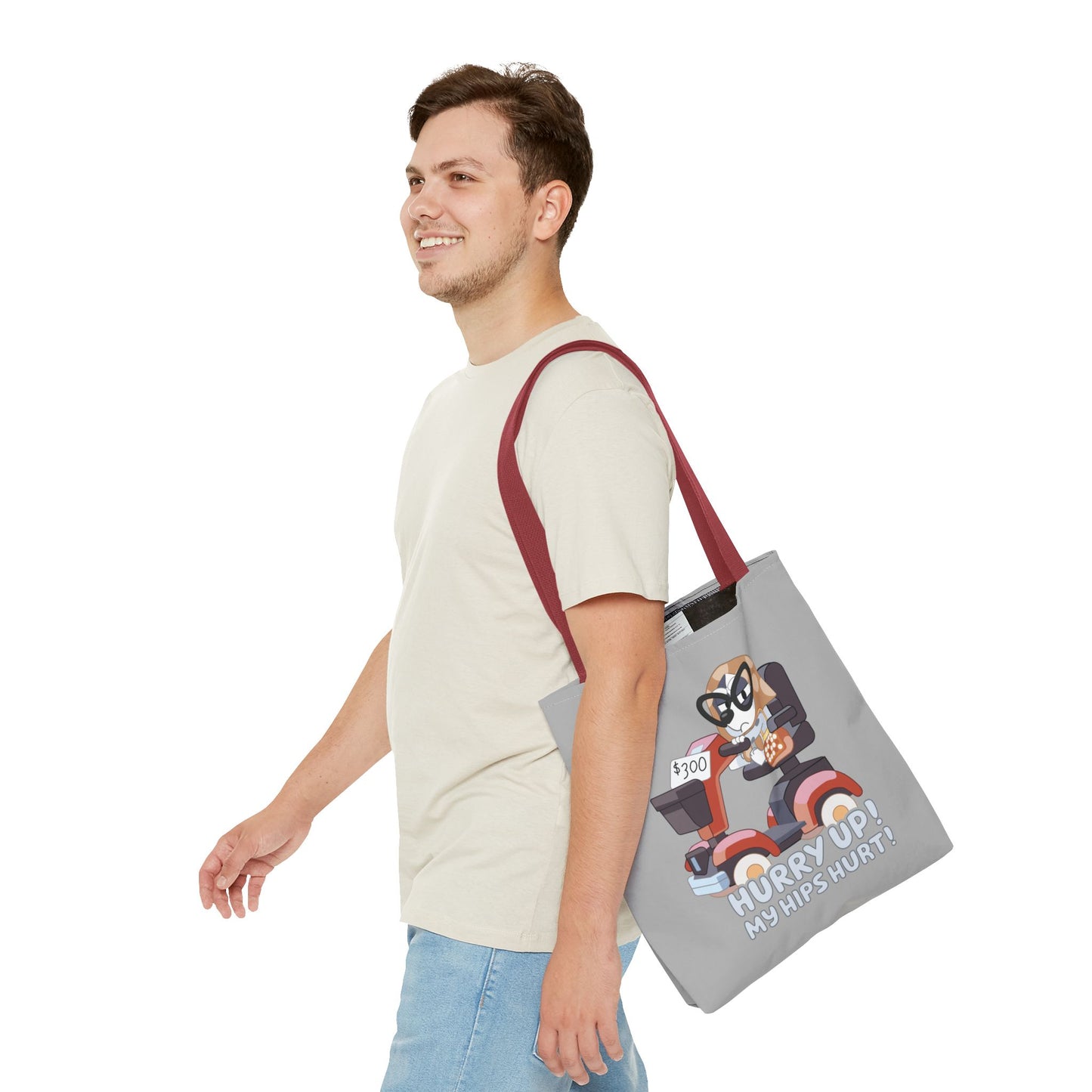 Muffin Granny Tote Bag – From Bluey Episode Granny Mobile