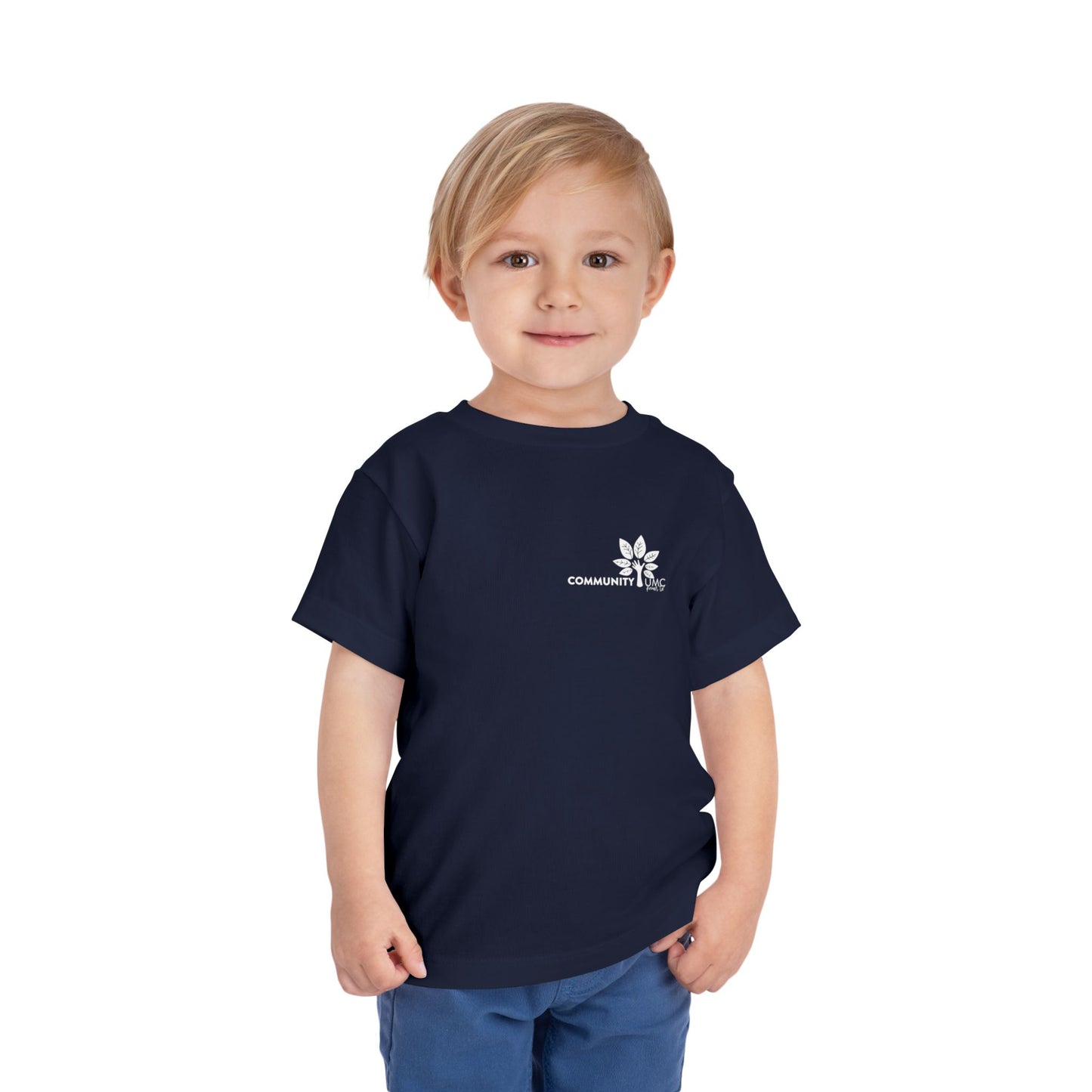 Young, Scrappy, and Churchy Toddler Shirt for Community UMC of Krum