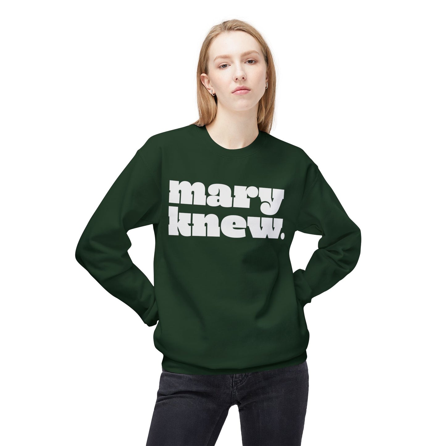 Mary Did You Know? Liturgical Colors Unisex Long Sleeve Tee – Funny & Faithful
