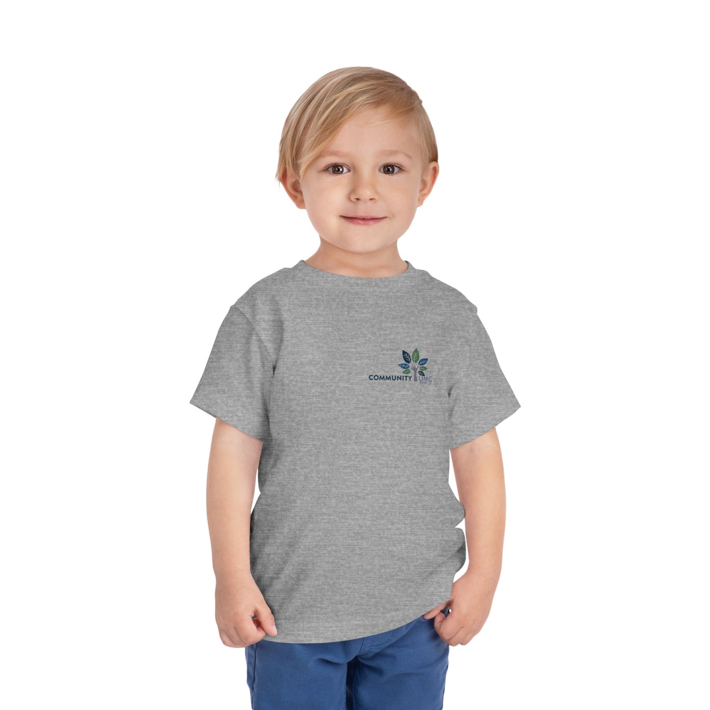 Young, Scrappy, and Churchy Toddler Shirt for Community UMC of Krum