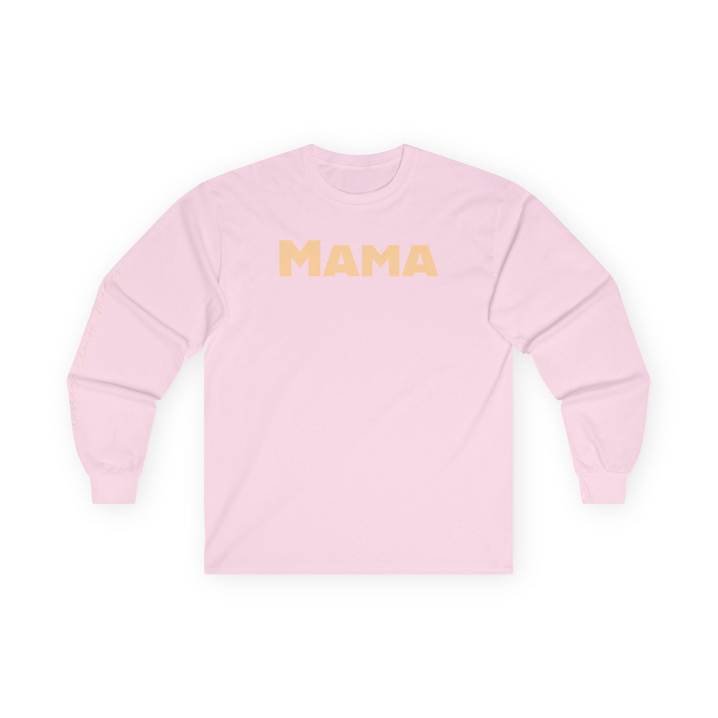 Boho Mama Personalized Long Sleeve Tee – Custom Names Family Shirt