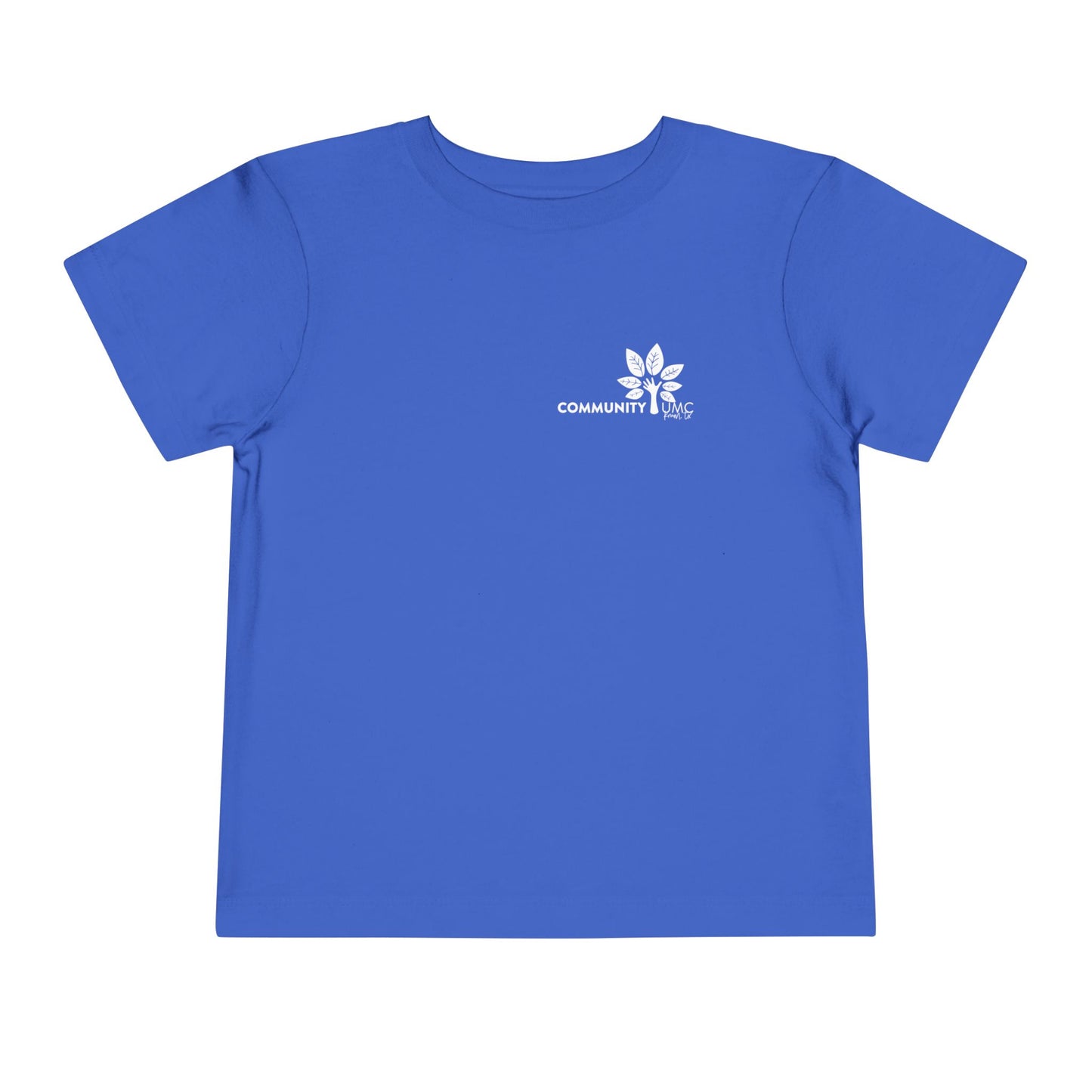 Young, Scrappy, and Churchy Toddler Shirt for Community UMC of Krum