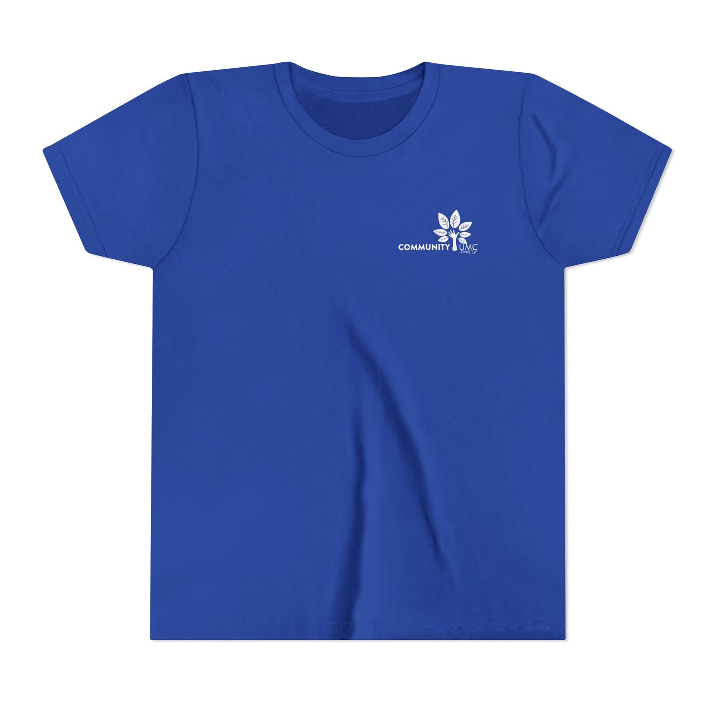 Young, Scrappy, and Churchy Kids Shirt for Community UMC of Krum