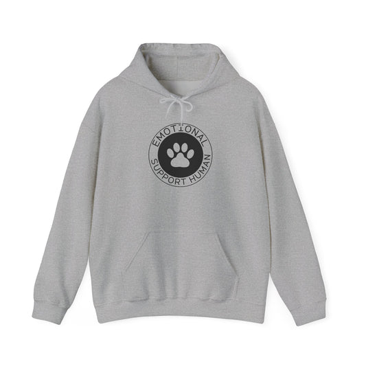 Emotional Support Human Unisex Hoodie – Mental Health Comfort Sweatshirt