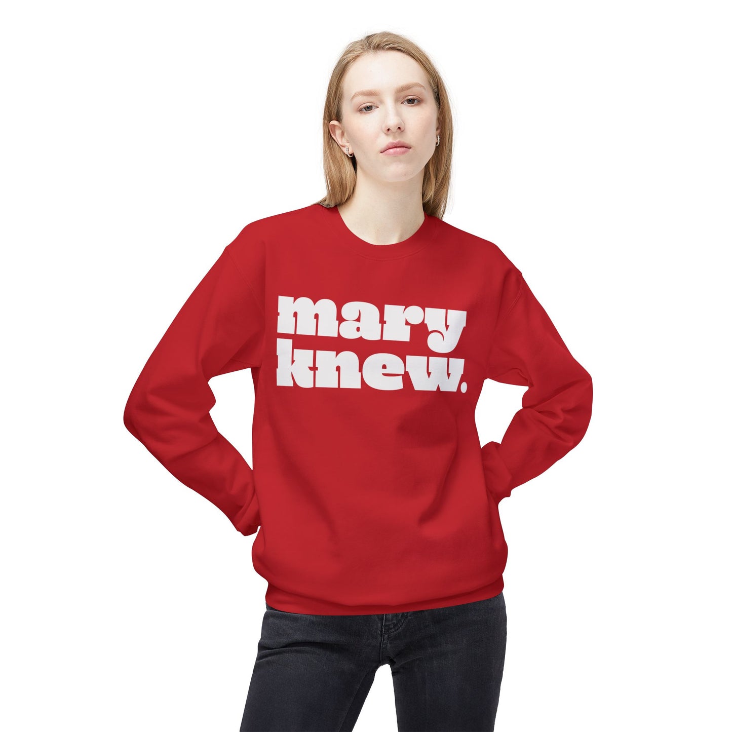 Mary Did You Know? Liturgical Colors Unisex Long Sleeve Tee – Funny & Faithful