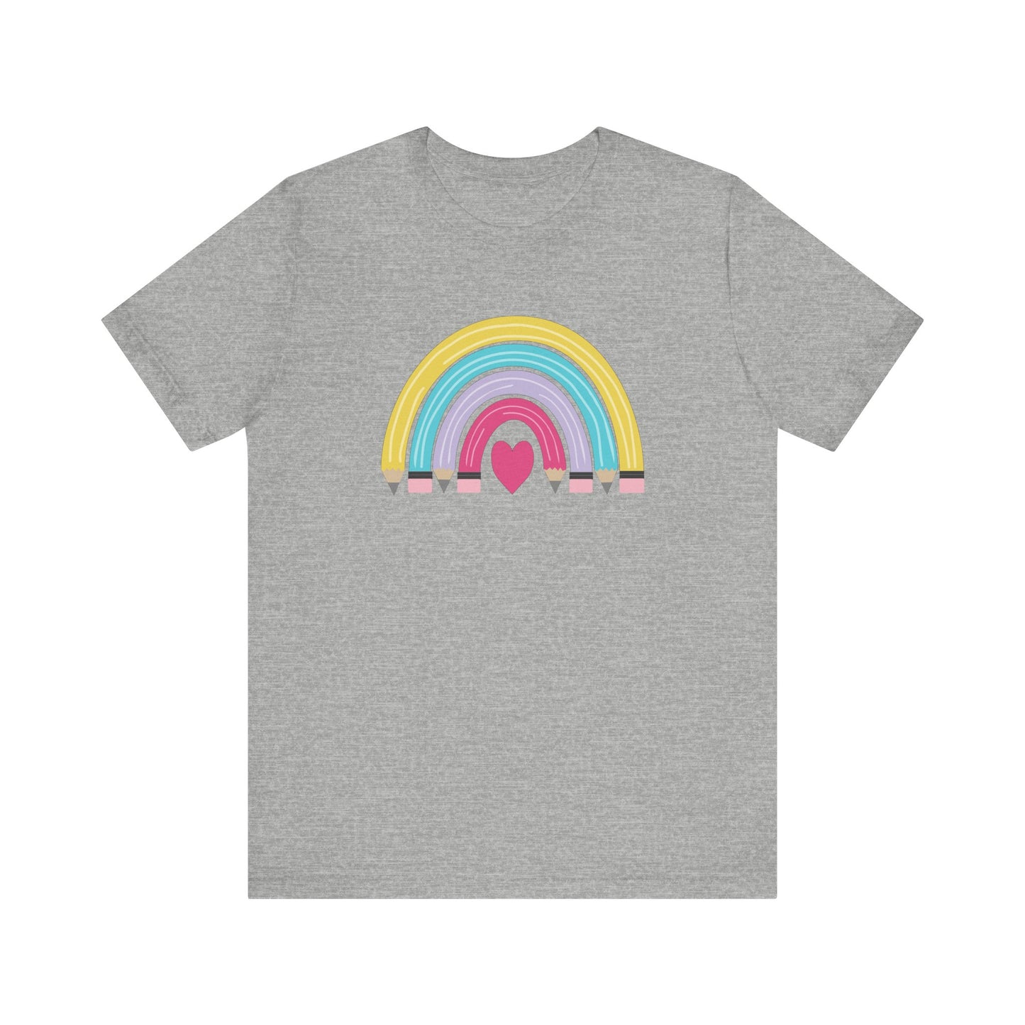 Rainbows, Hearts, and Pencils for back to school!