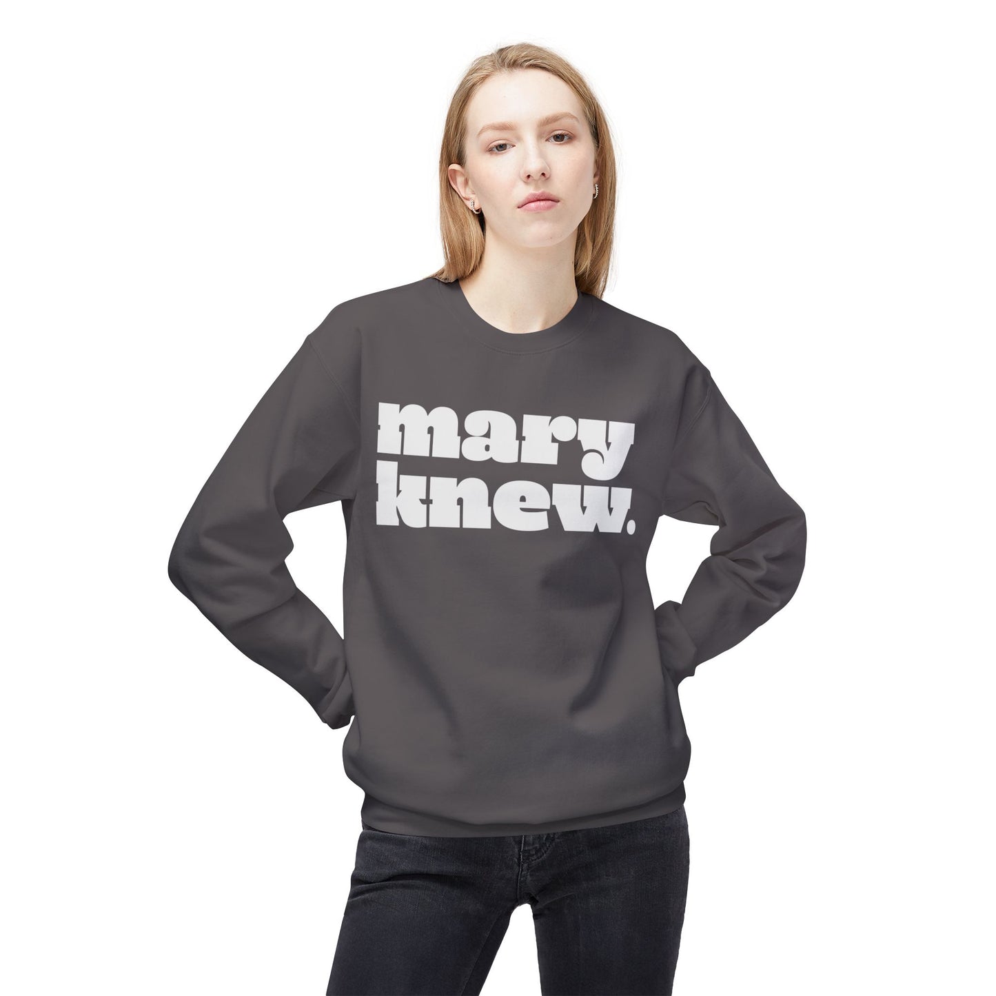 Mary Did You Know? Liturgical Colors Unisex Long Sleeve Tee – Funny & Faithful