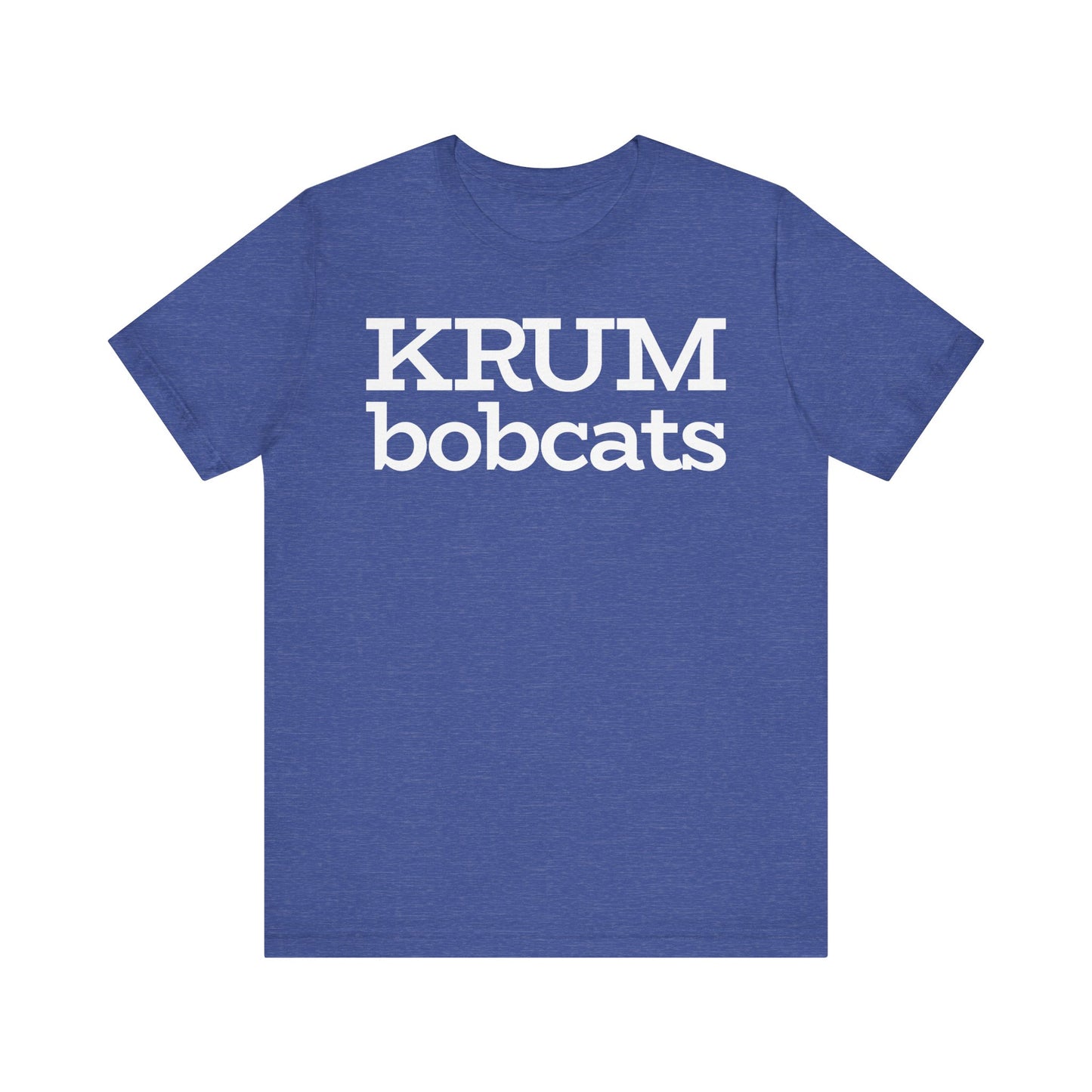 Krum Bobcats Adult Shirt Unisex Tee
