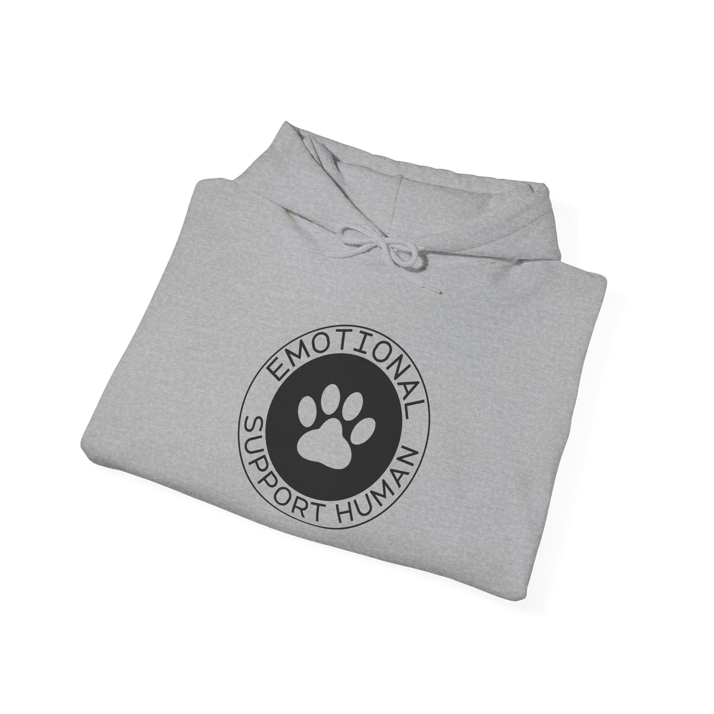 Emotional Support Human Unisex Hoodie – Mental Health Comfort Sweatshirt