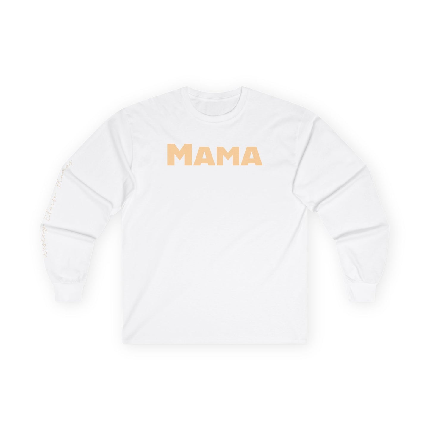 Boho Mama Personalized Long Sleeve Tee – Custom Names Family Shirt
