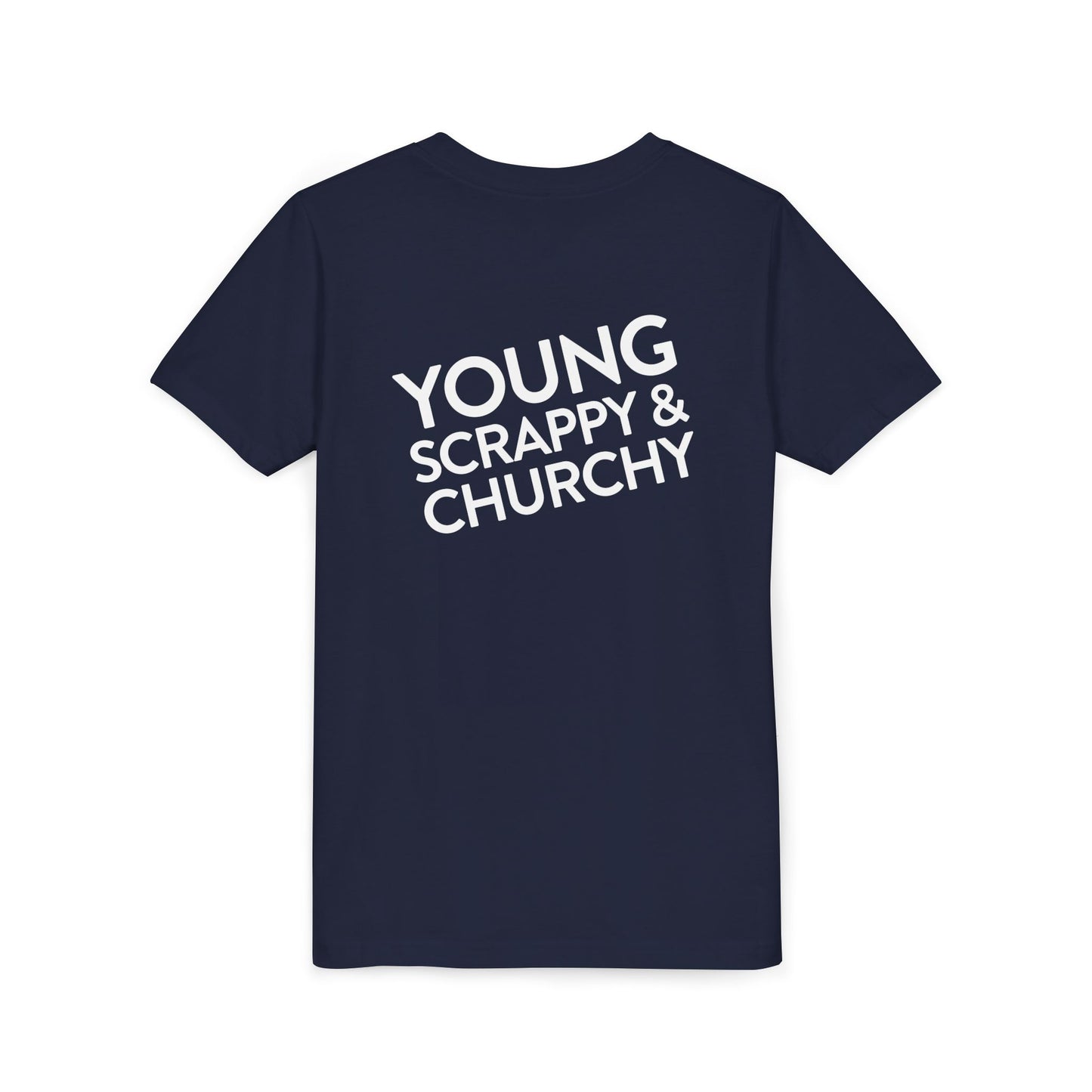 Young, Scrappy, and Churchy Kids Shirt for Community UMC of Krum