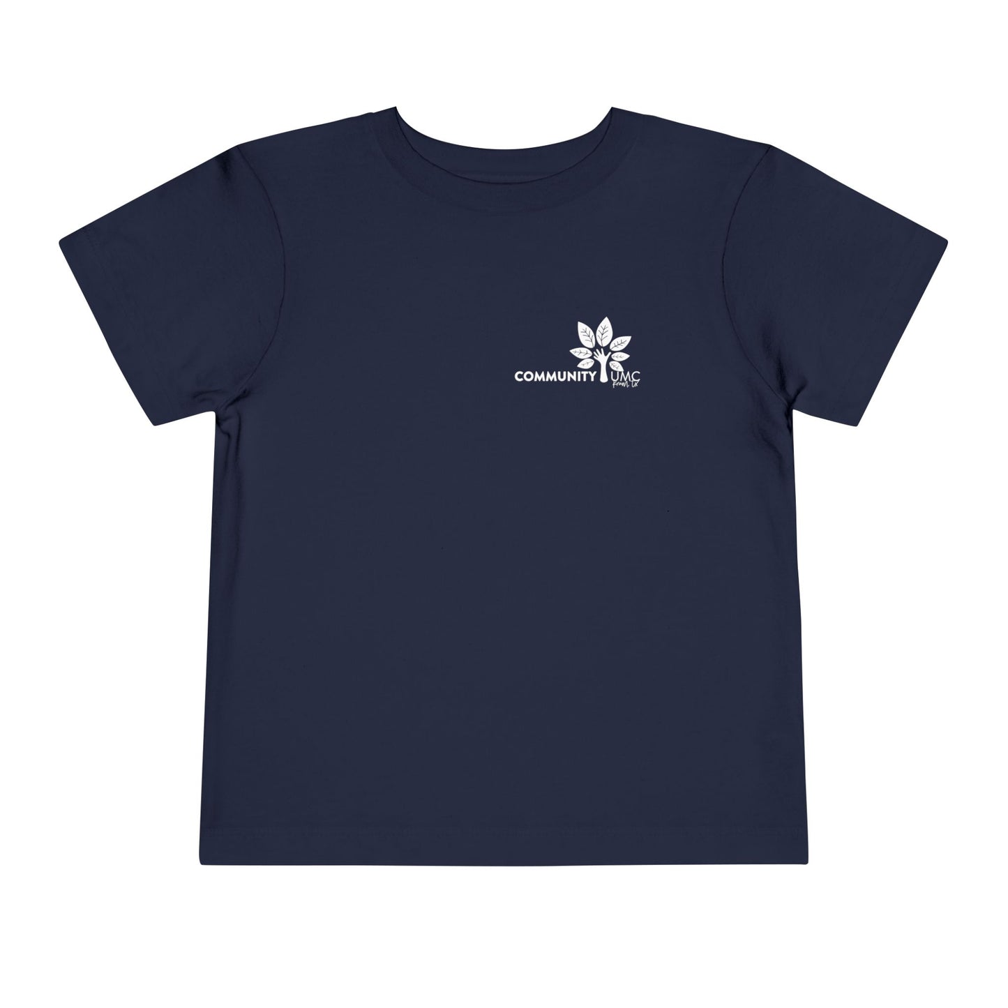Young, Scrappy, and Churchy Toddler Shirt for Community UMC of Krum