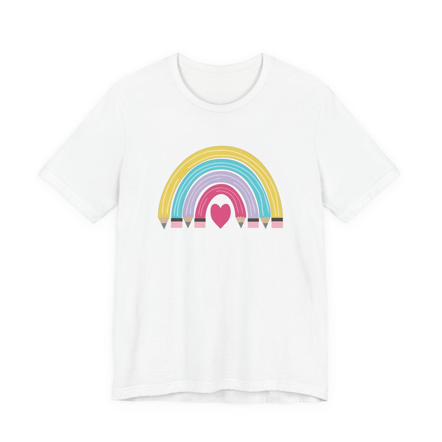 Rainbows, Hearts, and Pencils for back to school!