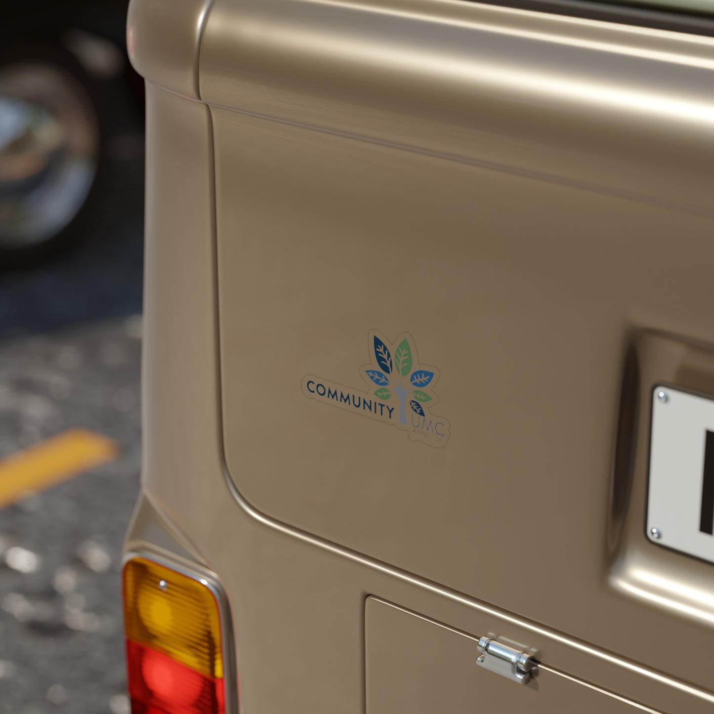 Sticker - Community UMC - Transparent and Waterproof