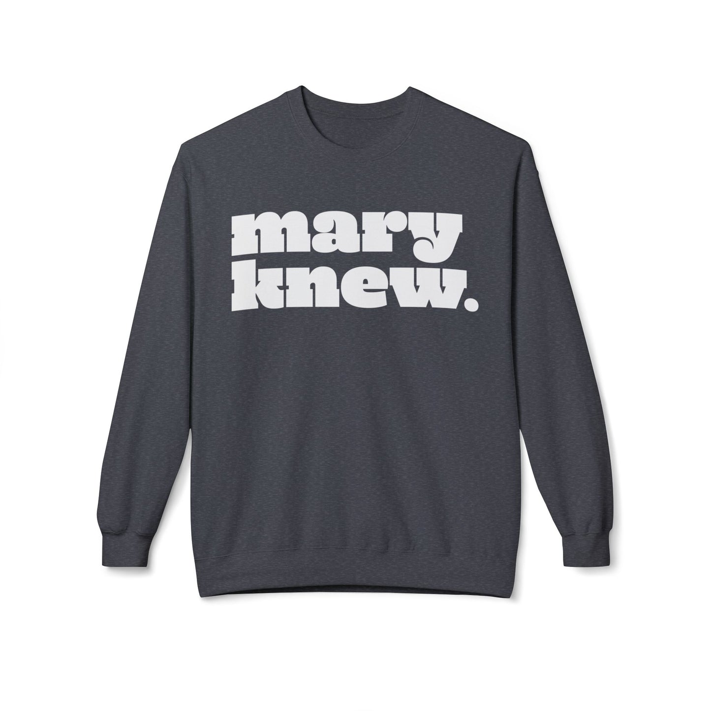 Mary Did You Know? Liturgical Colors Unisex Long Sleeve Tee – Funny & Faithful