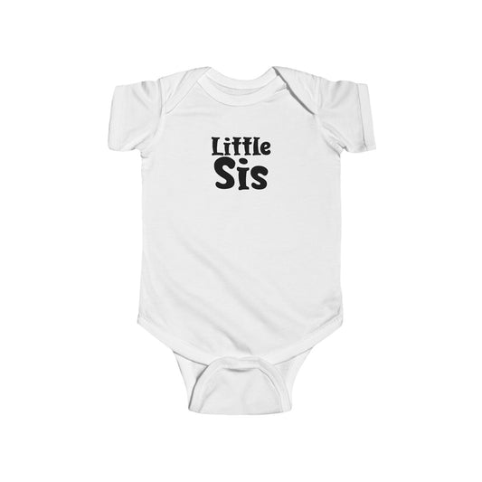 Little Sis Baby Onesie – Adorable Outfit for the Newest Sister