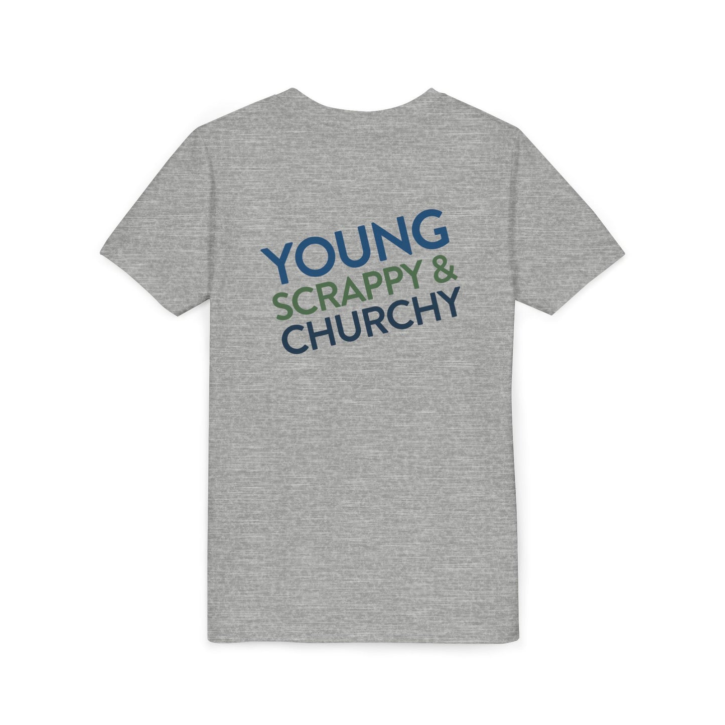 Young, Scrappy, and Churchy Kids Shirt for Community UMC of Krum