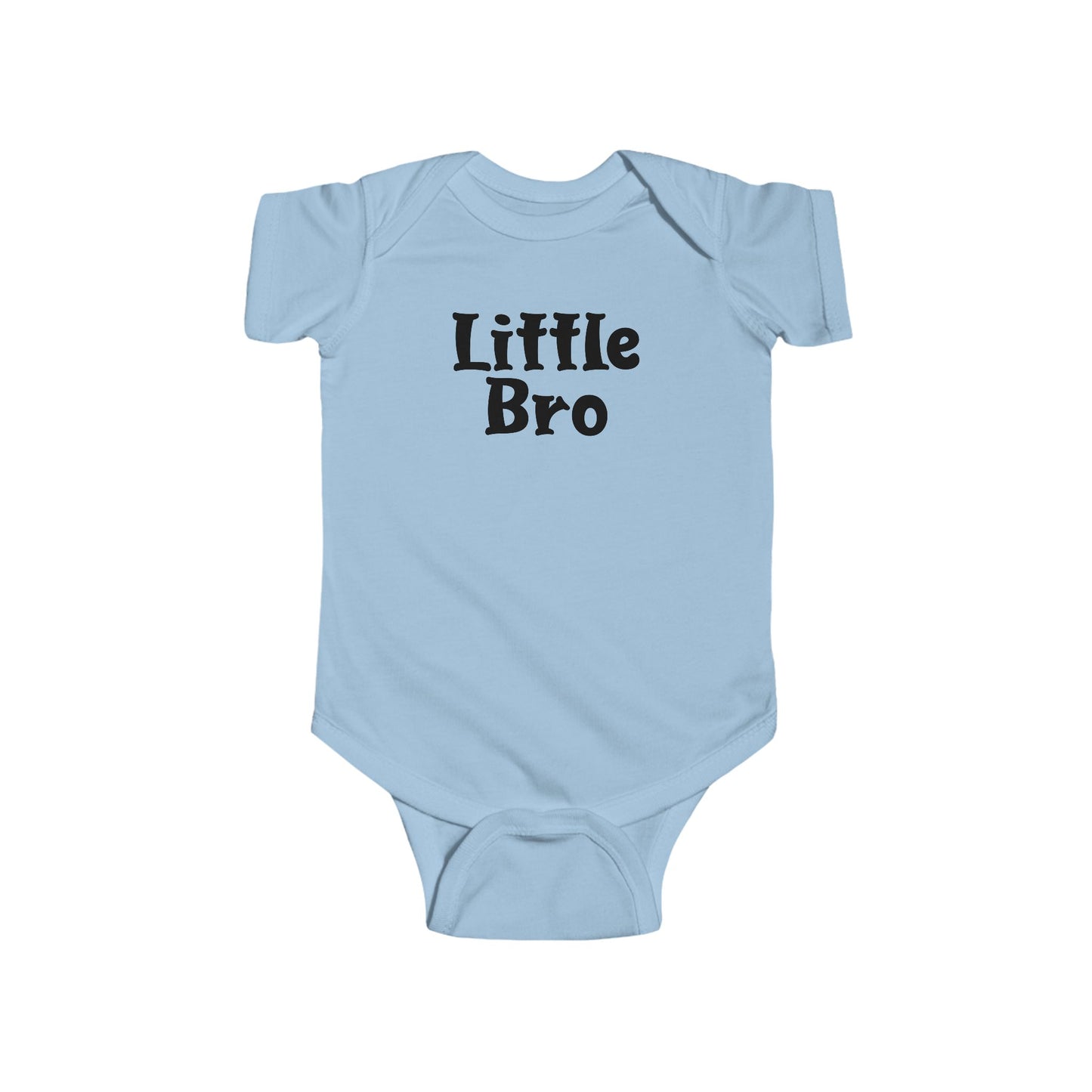 Little Bro Baby Onesie – Soft Cotton Bodysuit for New Baby Brothers