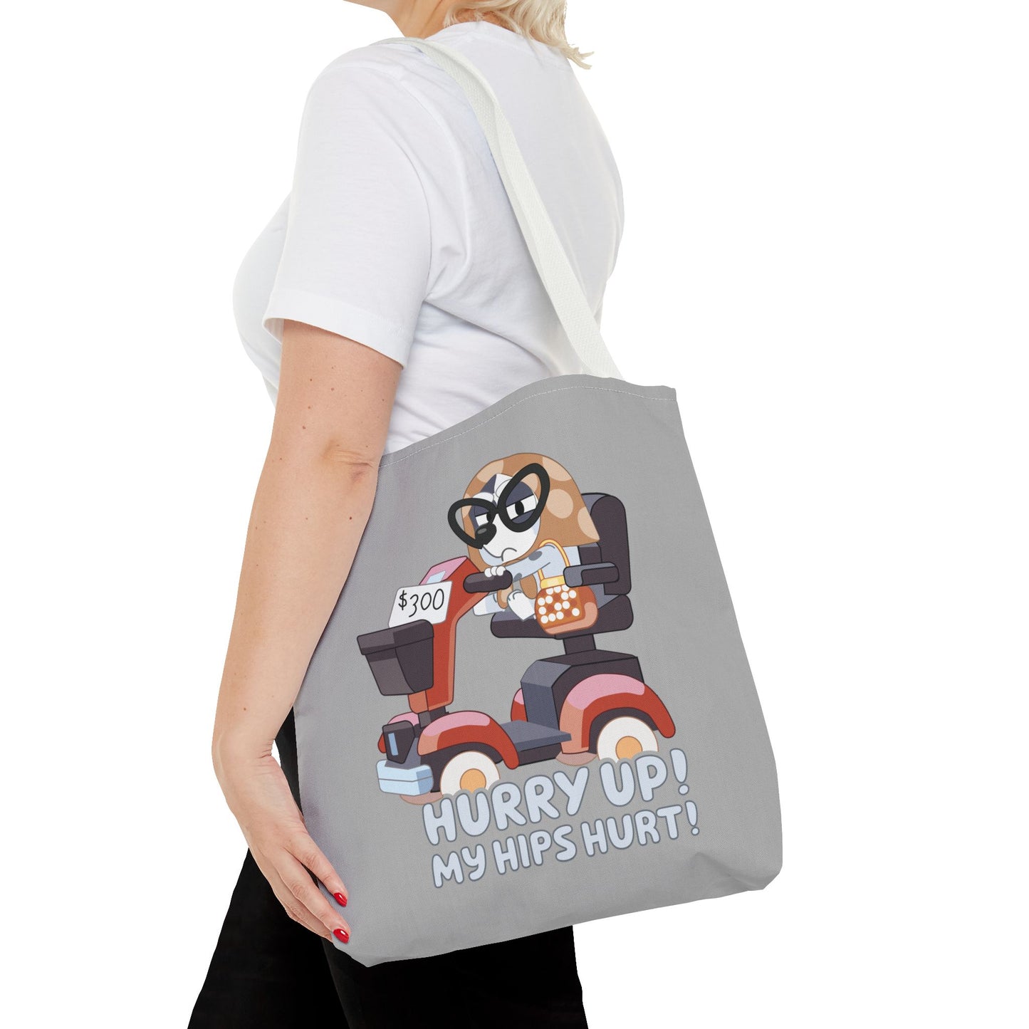 Muffin Granny Tote Bag – From Bluey Episode Granny Mobile