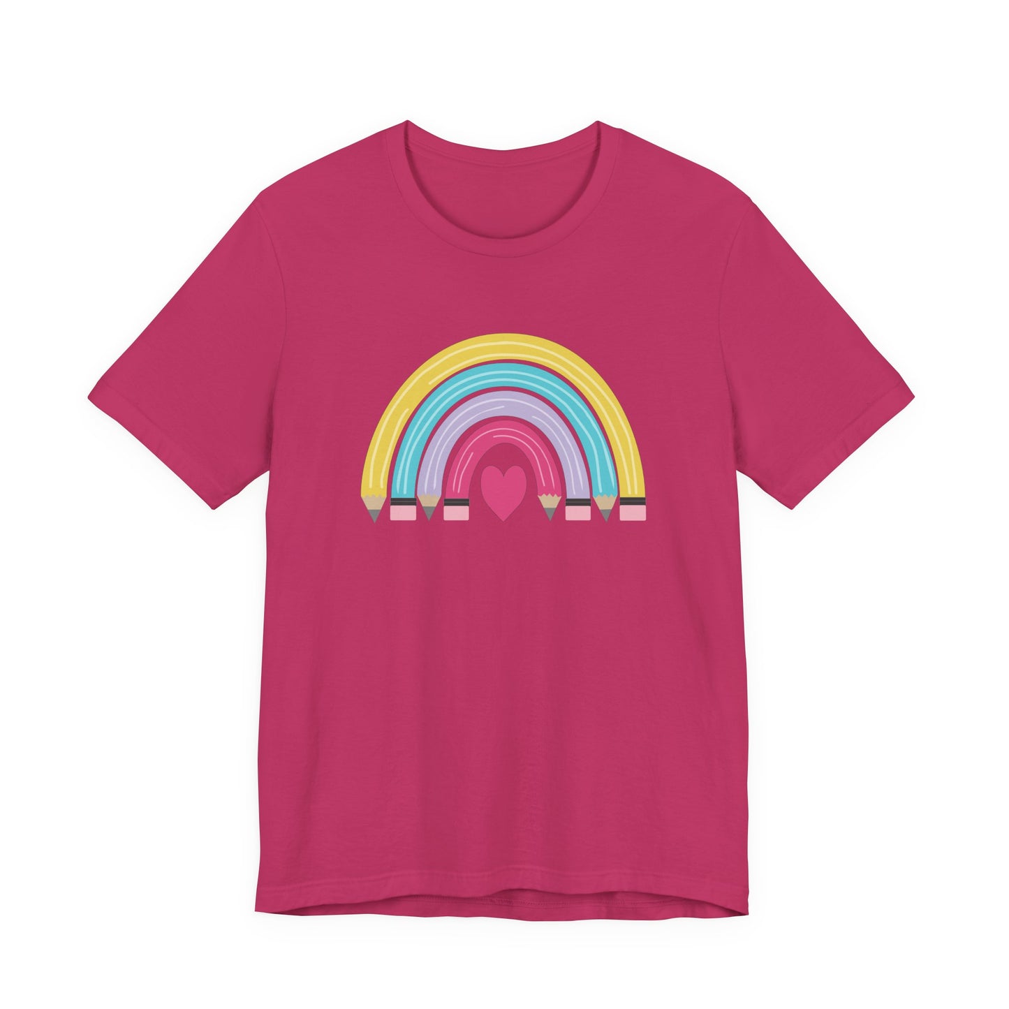 Rainbows, Hearts, and Pencils for back to school!