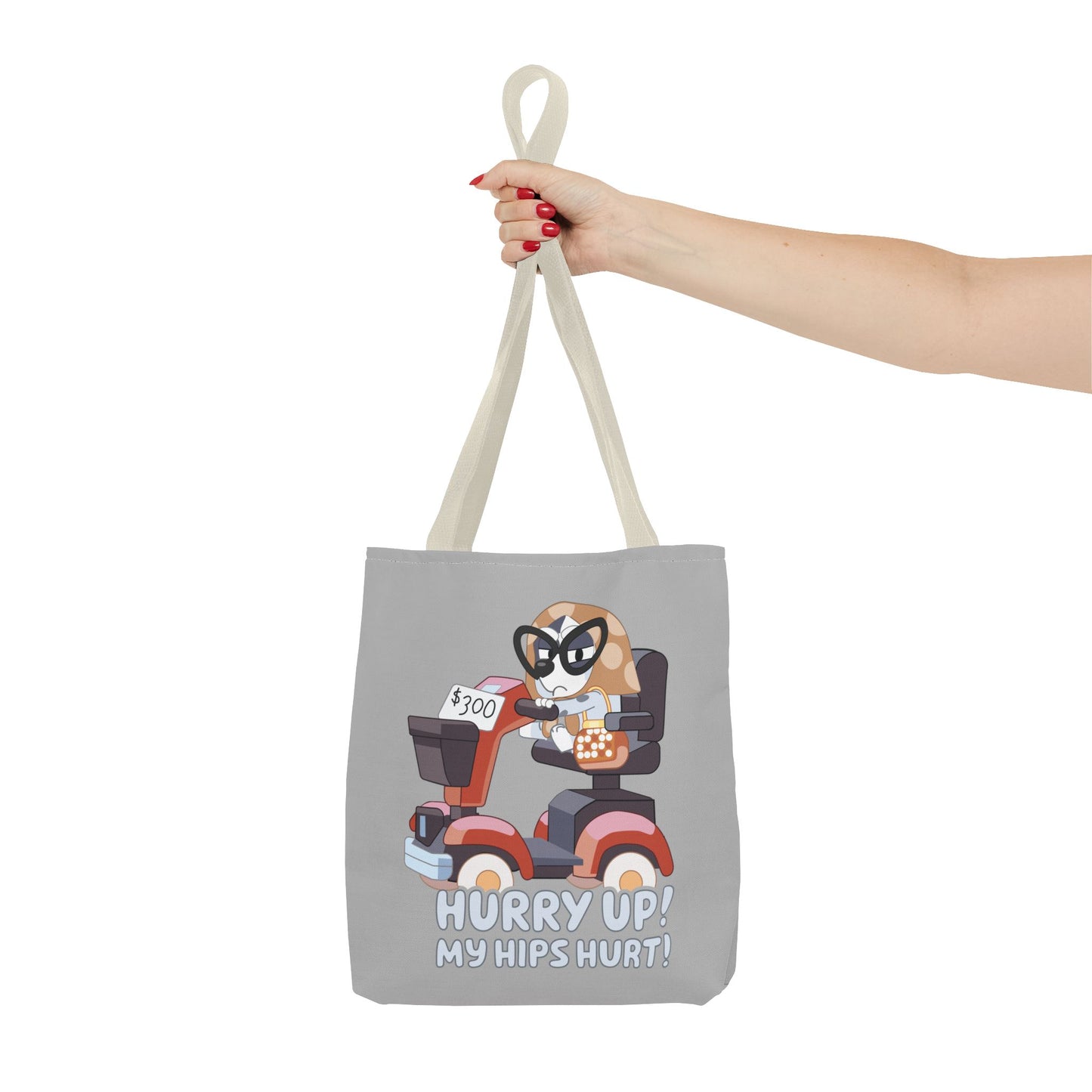 Muffin Granny Tote Bag – From Bluey Episode Granny Mobile