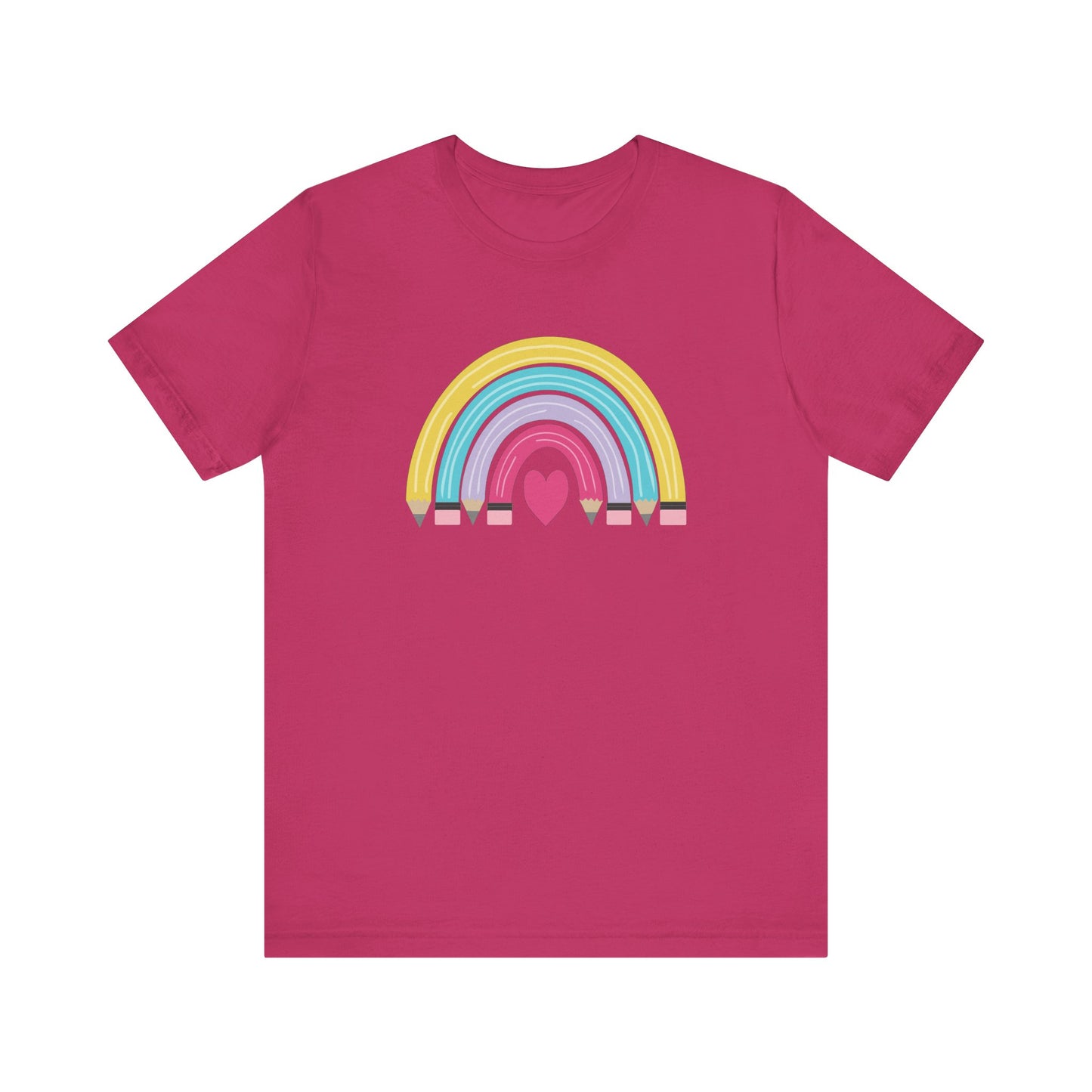 Rainbows, Hearts, and Pencils for back to school!