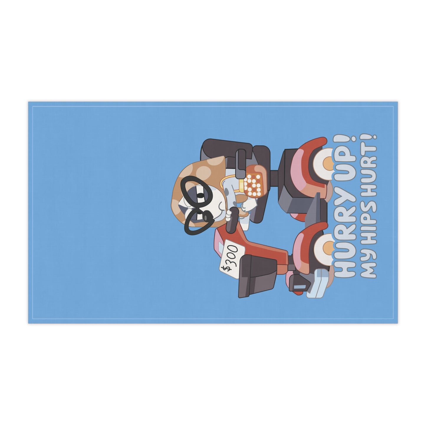 Bluey Grannies Kitchen Towel – Granny Mobile Design