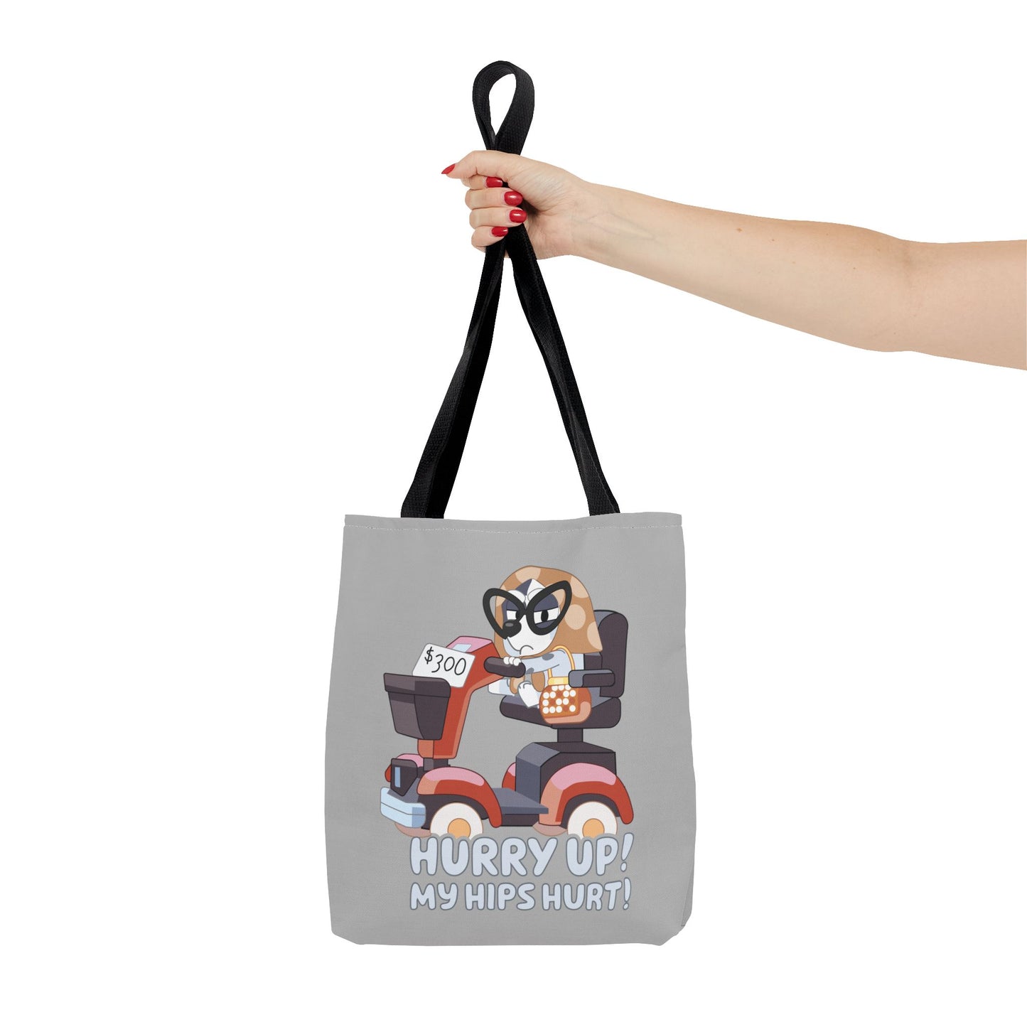 Muffin Granny Tote Bag – From Bluey Episode Granny Mobile