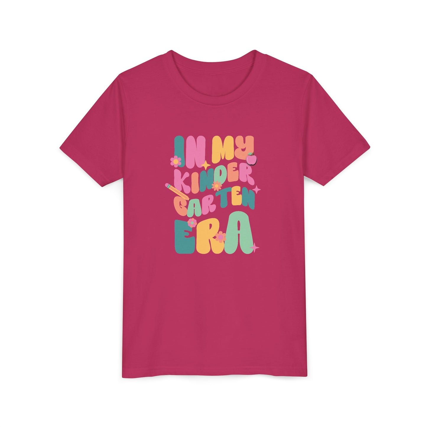In My Kindergarten Era Youth Tshirt