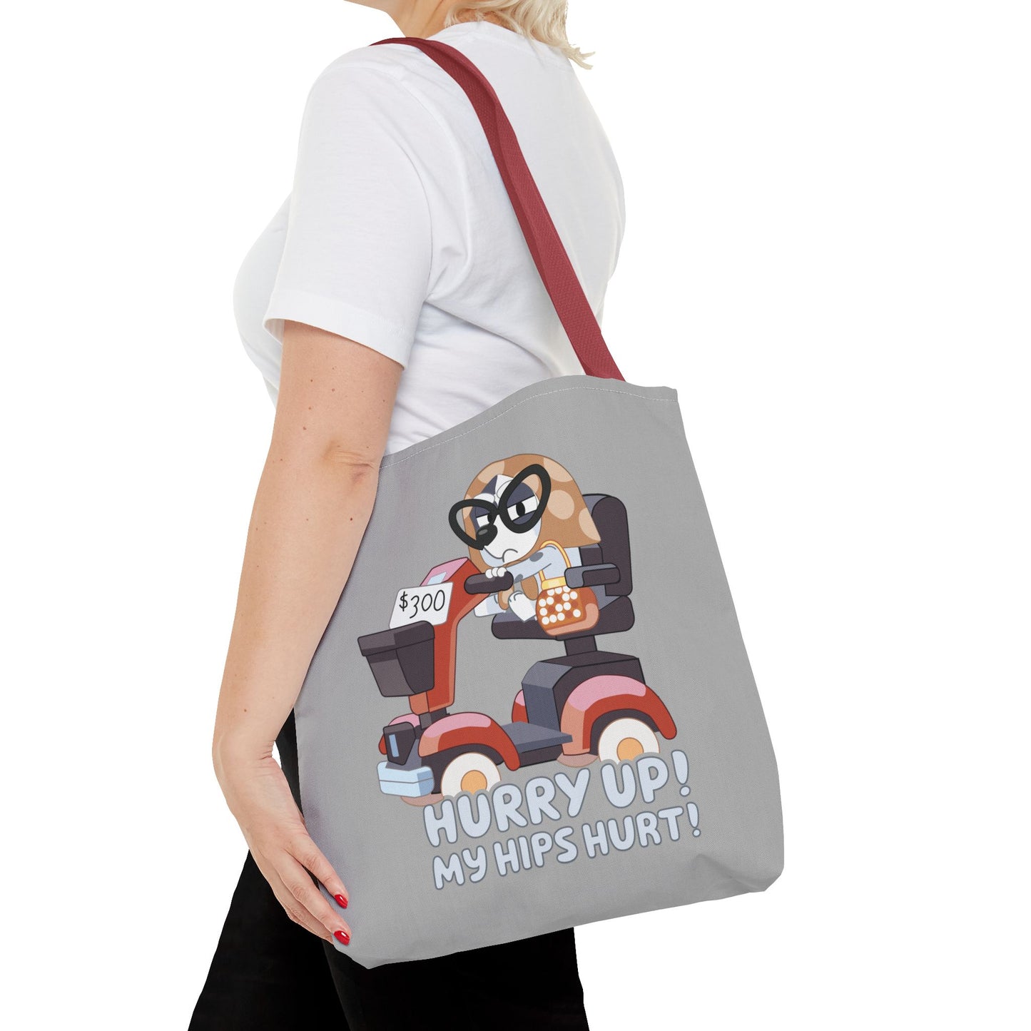 Muffin Granny Tote Bag – From Bluey Episode Granny Mobile