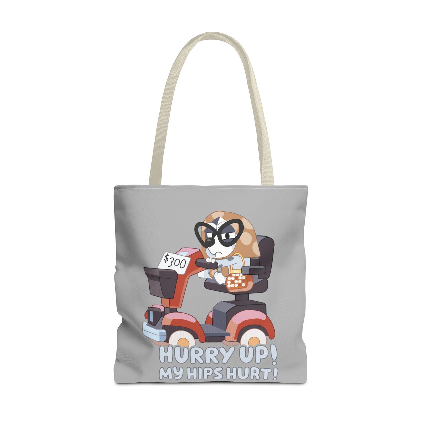 Muffin Granny Tote Bag – From Bluey Episode Granny Mobile