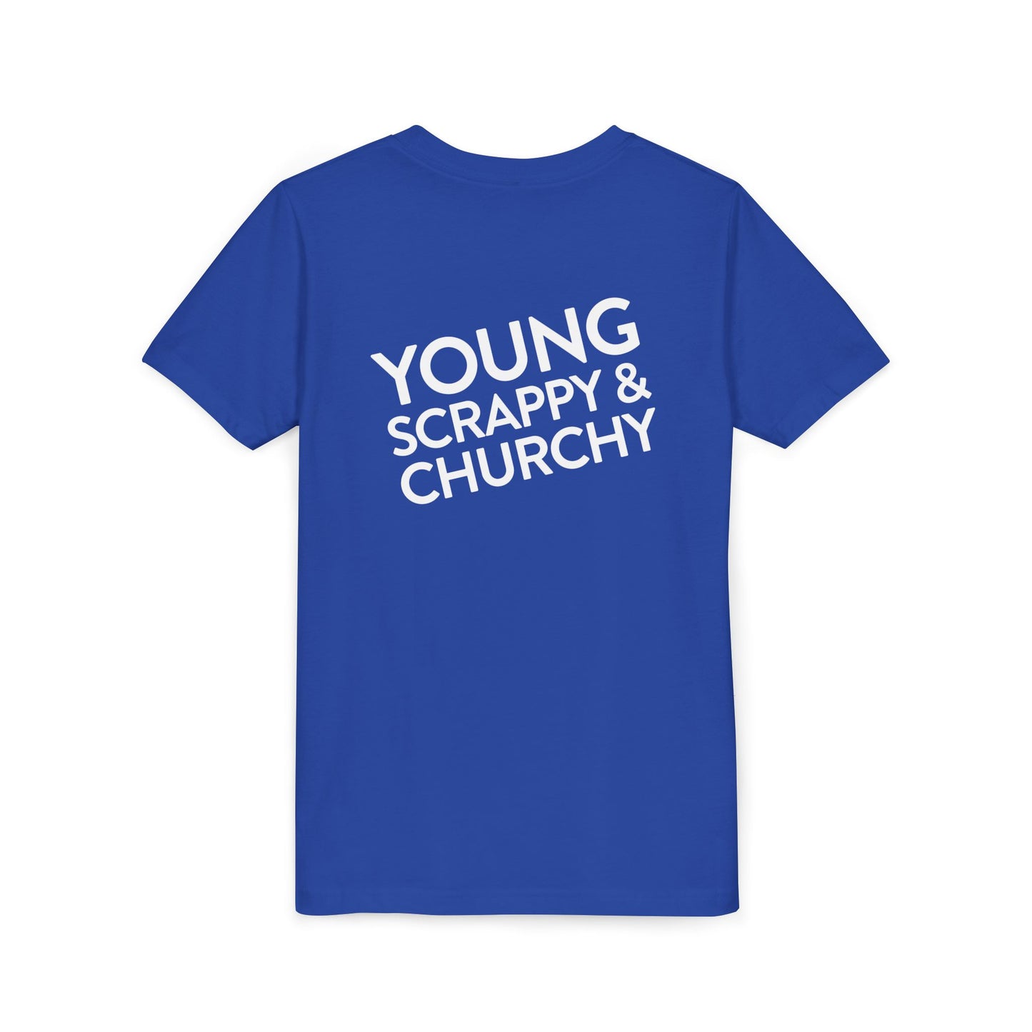 Young, Scrappy, and Churchy Kids Shirt for Community UMC of Krum
