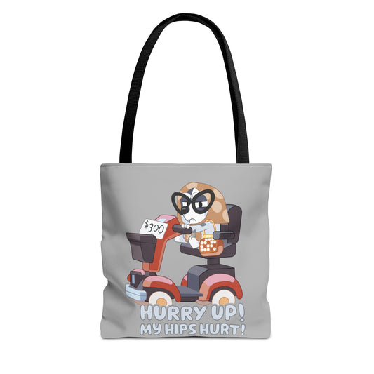 Muffin Granny Tote Bag – From Bluey Episode Granny Mobile