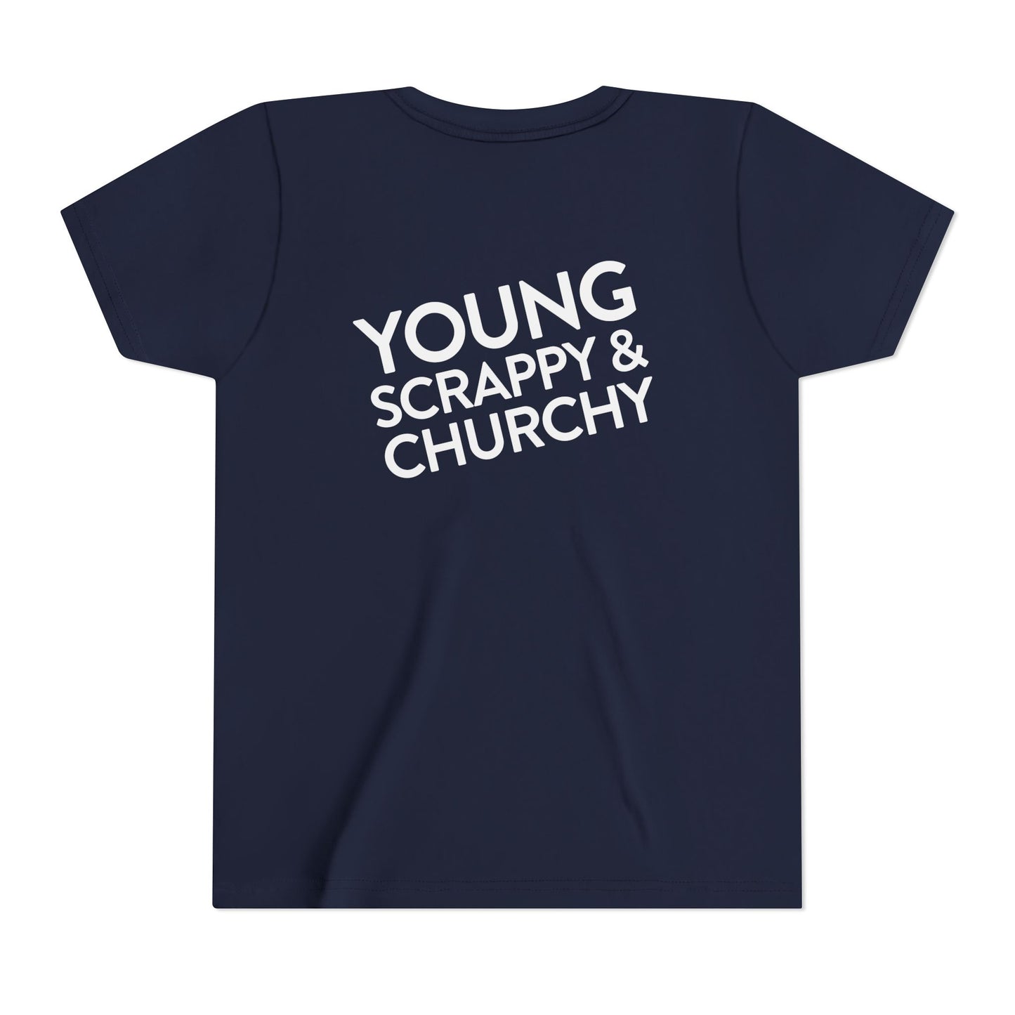 Young, Scrappy, and Churchy Kids Shirt for Community UMC of Krum